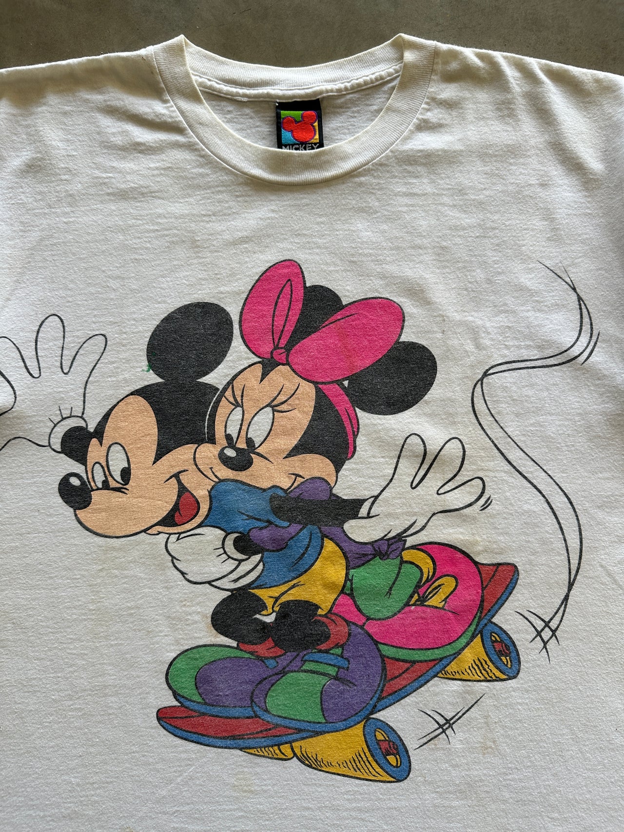 1990s Mickey & Minnie tee (L)