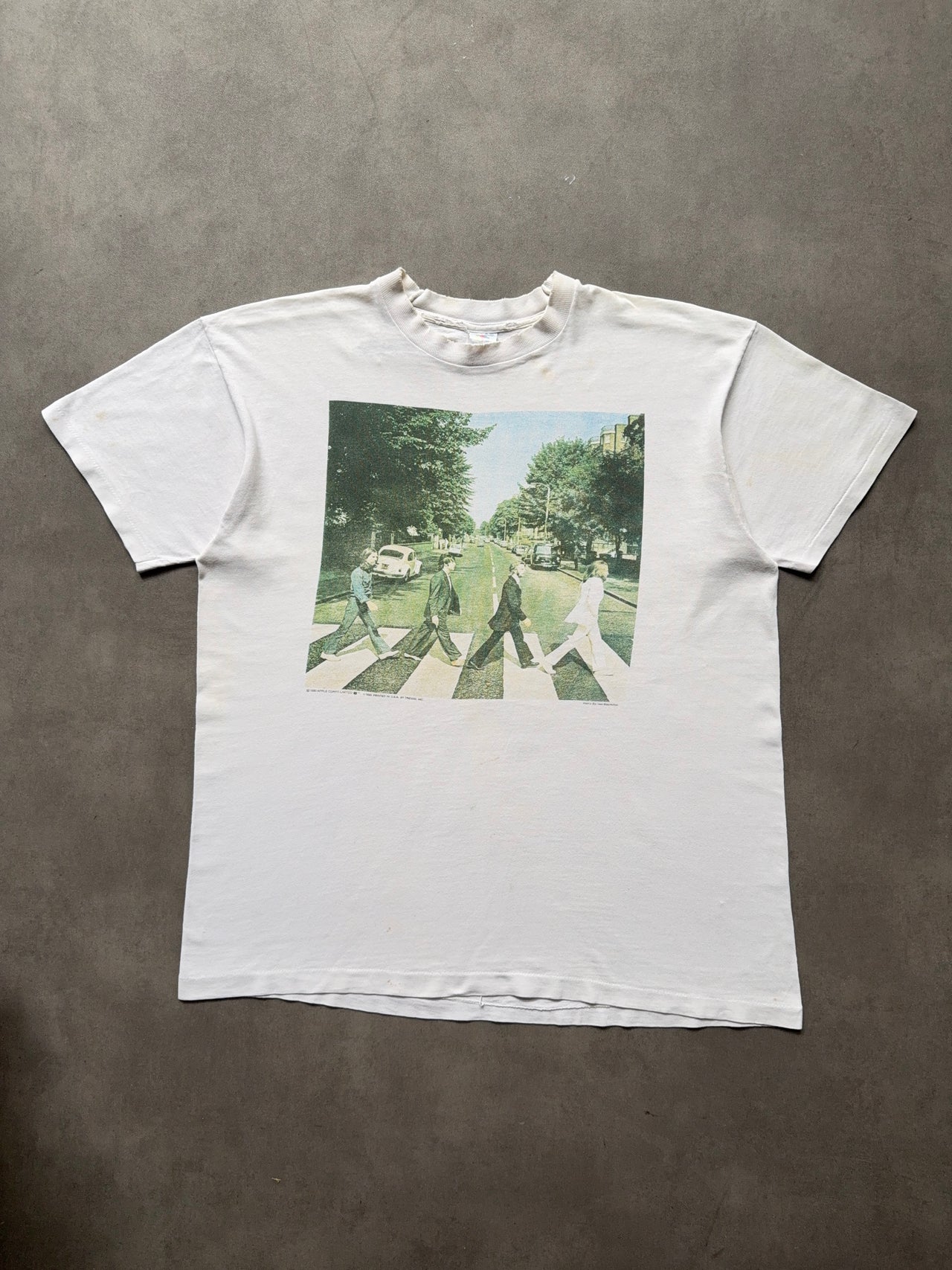1990s Beatles distressed tee (XL)