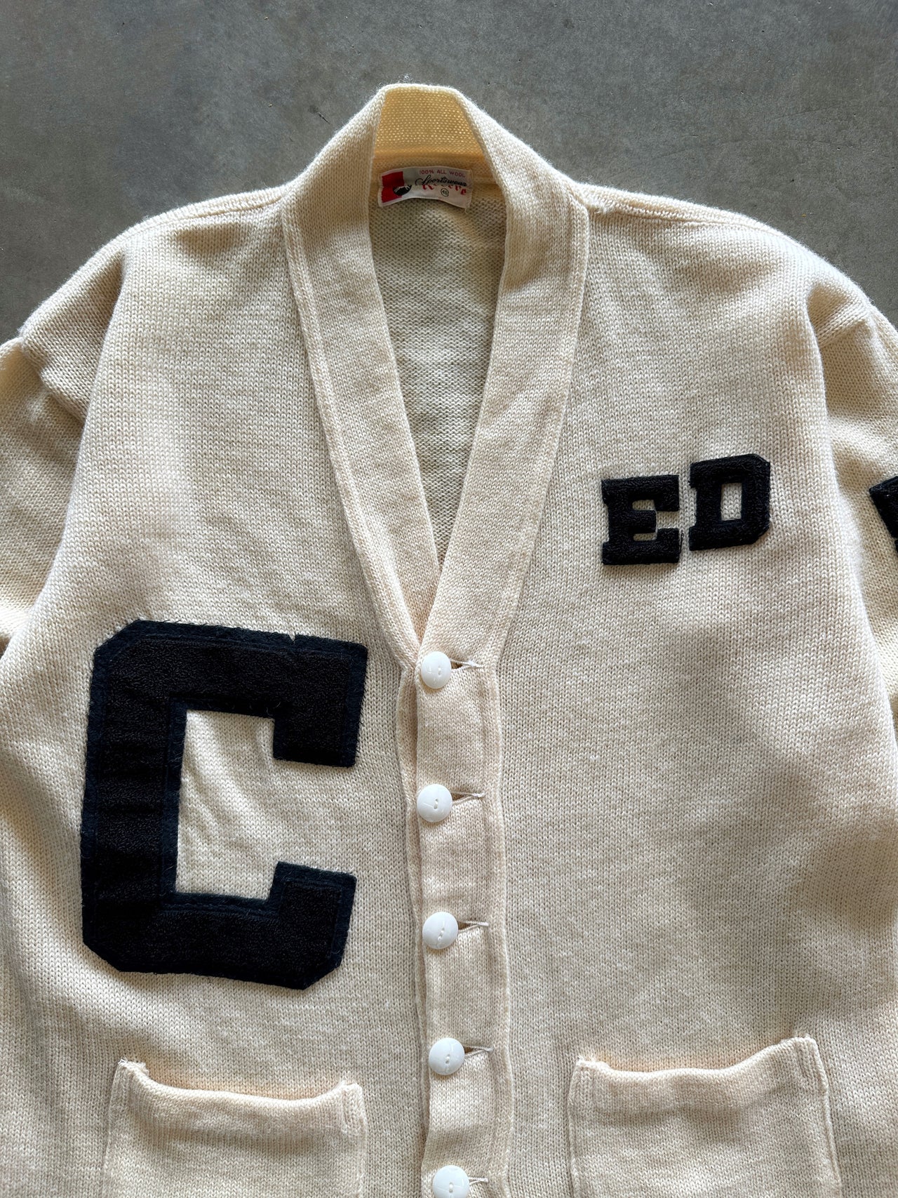 1970s Letterman cardigan (L)