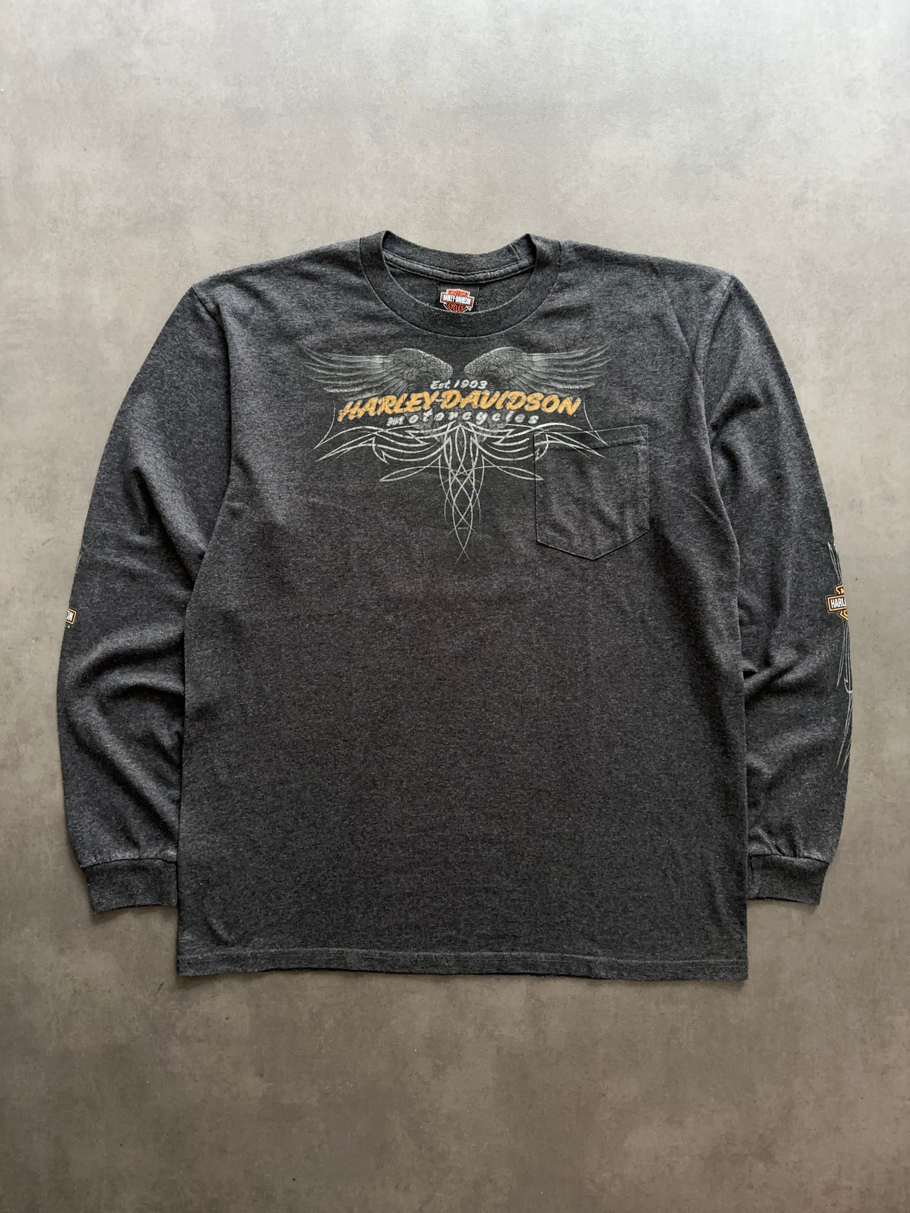 2000s Harley Davidson longsleeve (L)