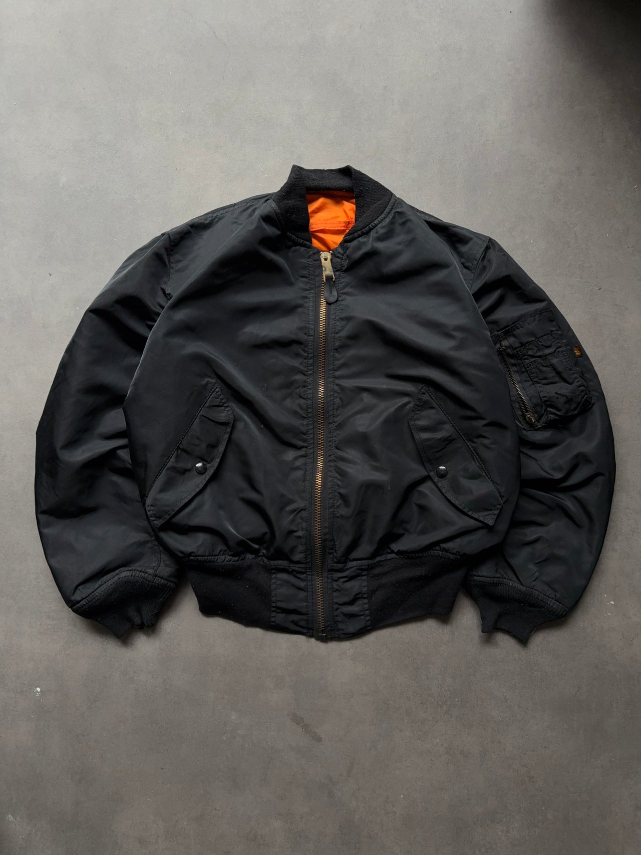 1990s MA-1 Reversible bomber jacket (M)