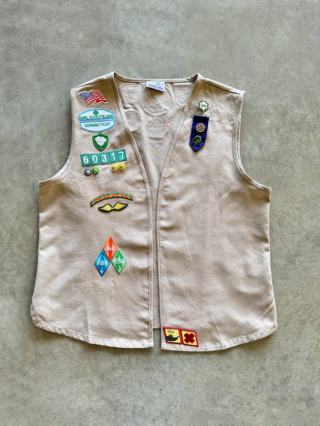 2000s scout vest (M)