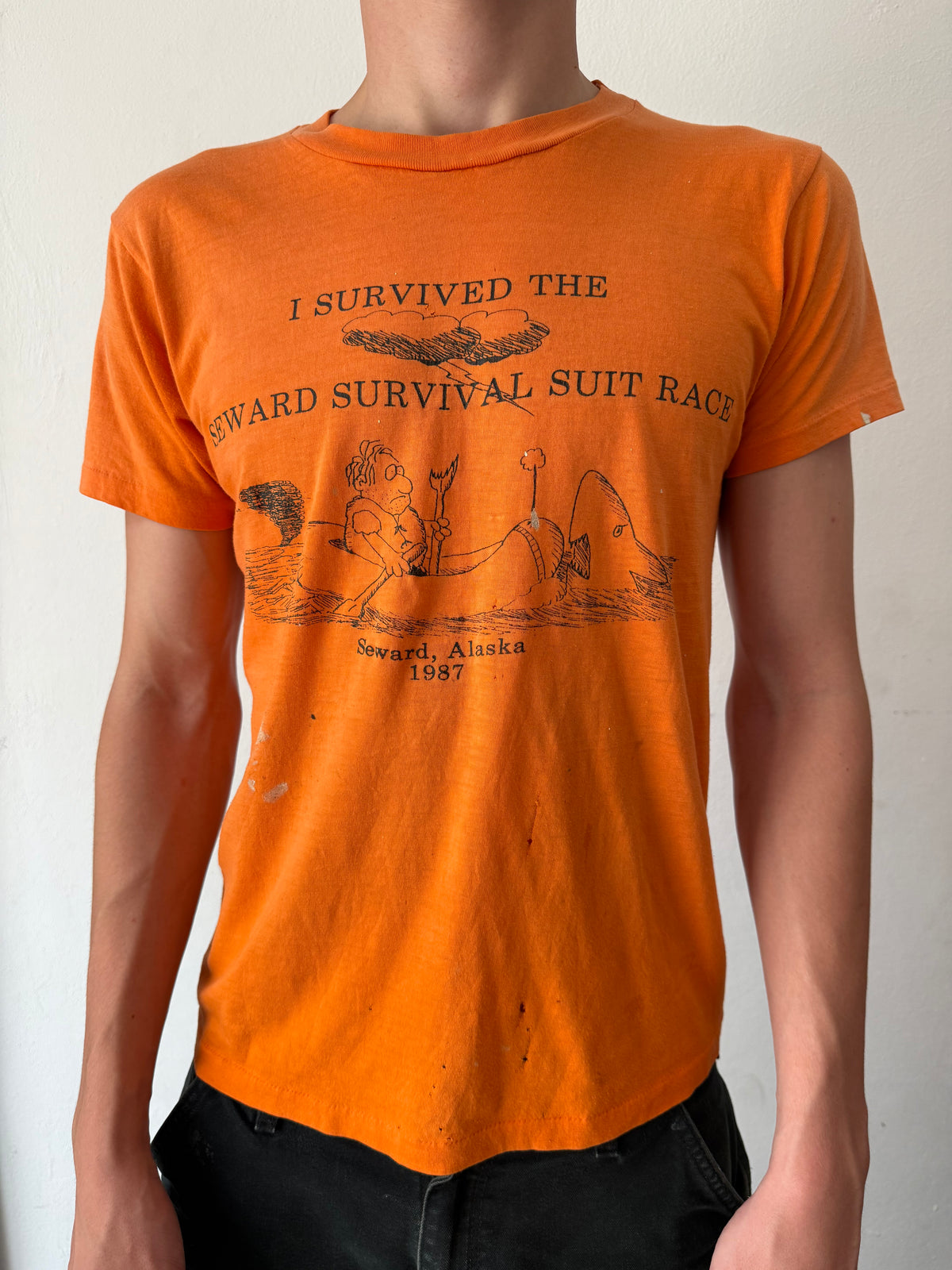 1980s Seward race distressed tee (M)