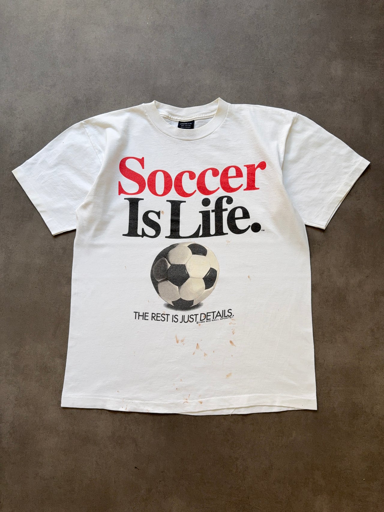 1990s Soccer Is Life tee (L)
