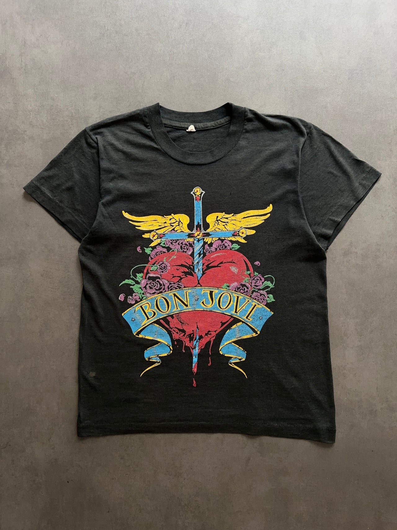 1980s Bon Jovi tee (M)