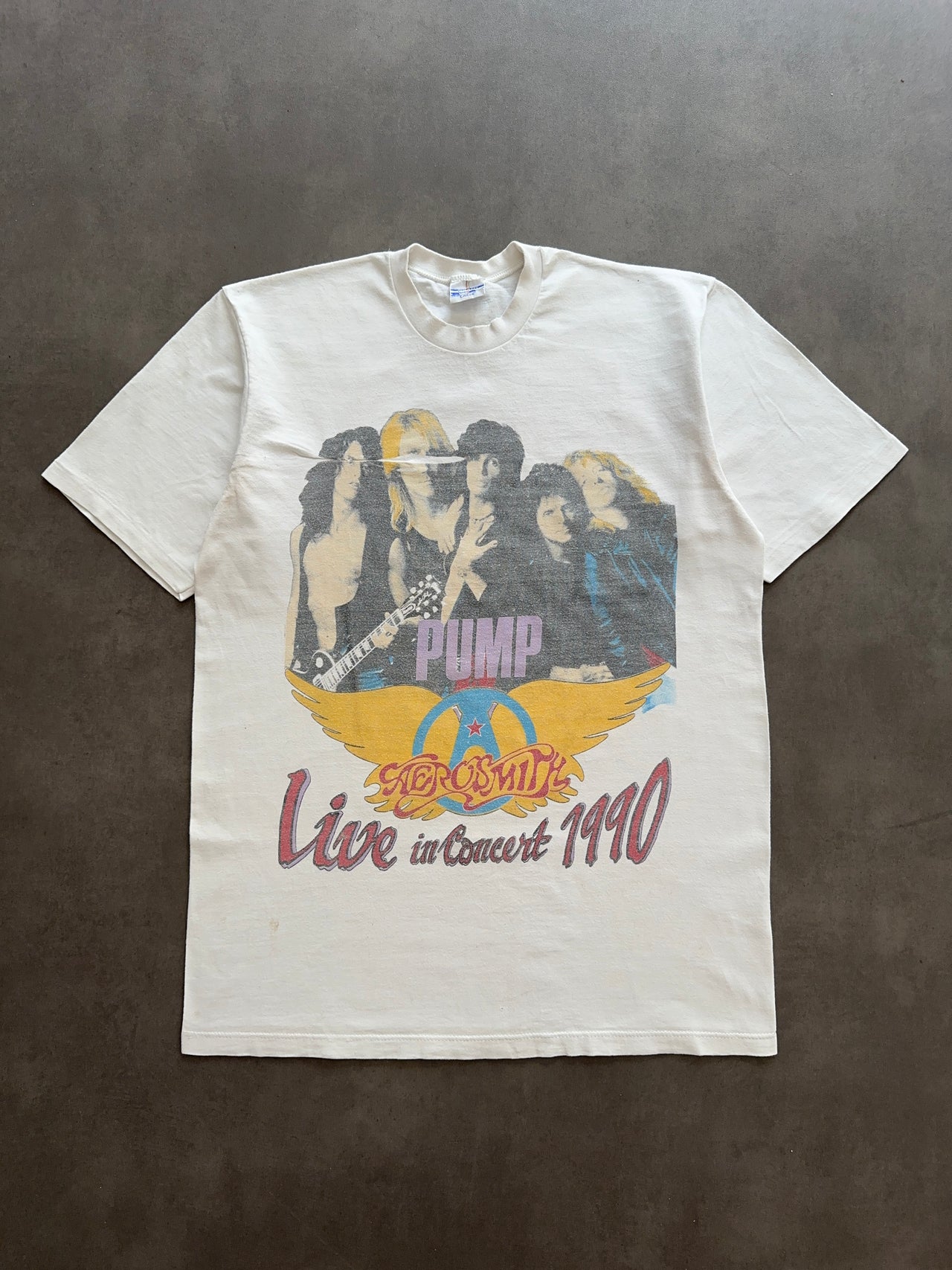 1990s Aerosmith Skid Row tee (L)