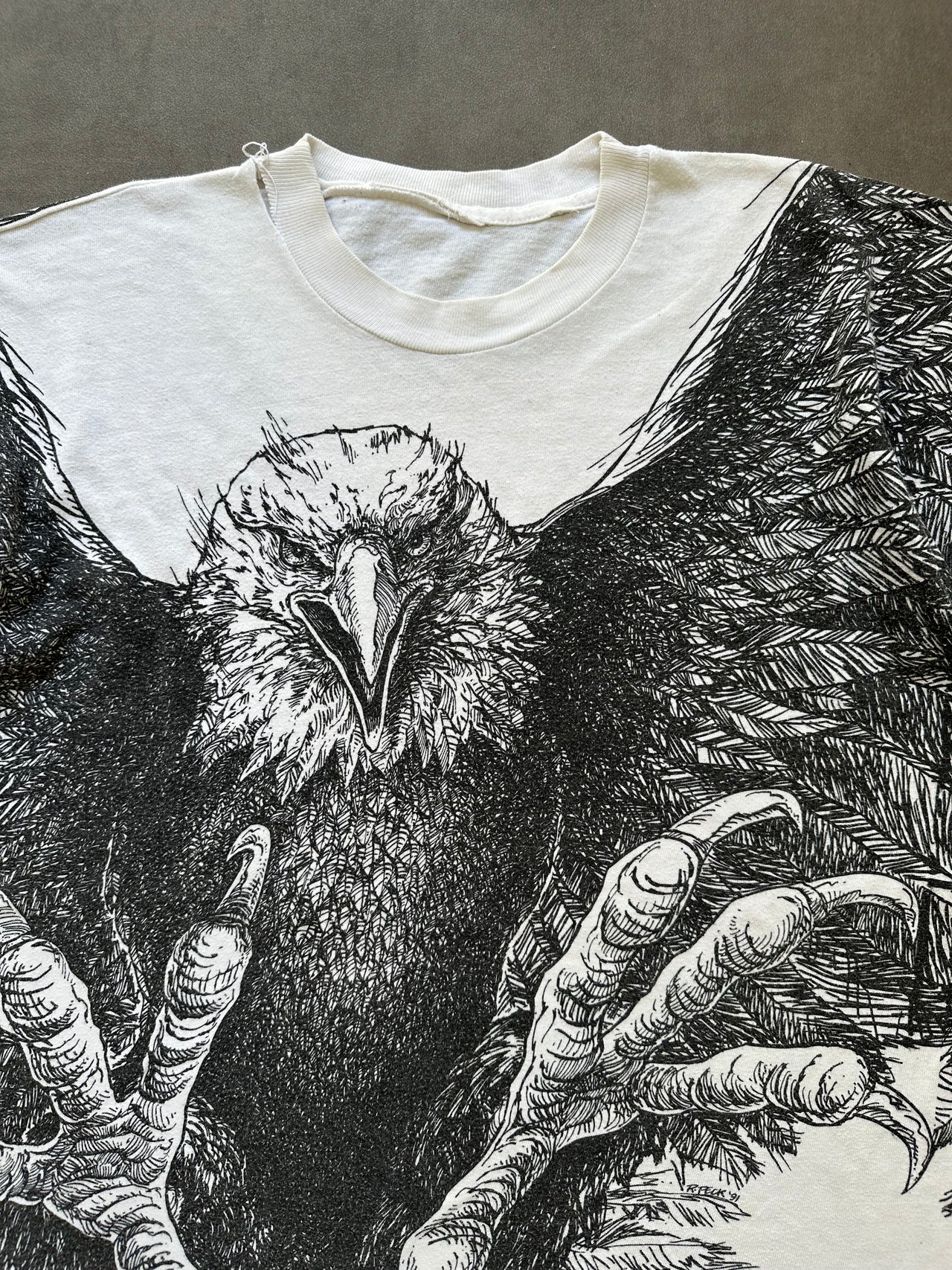 1990s Eagle tee (L)