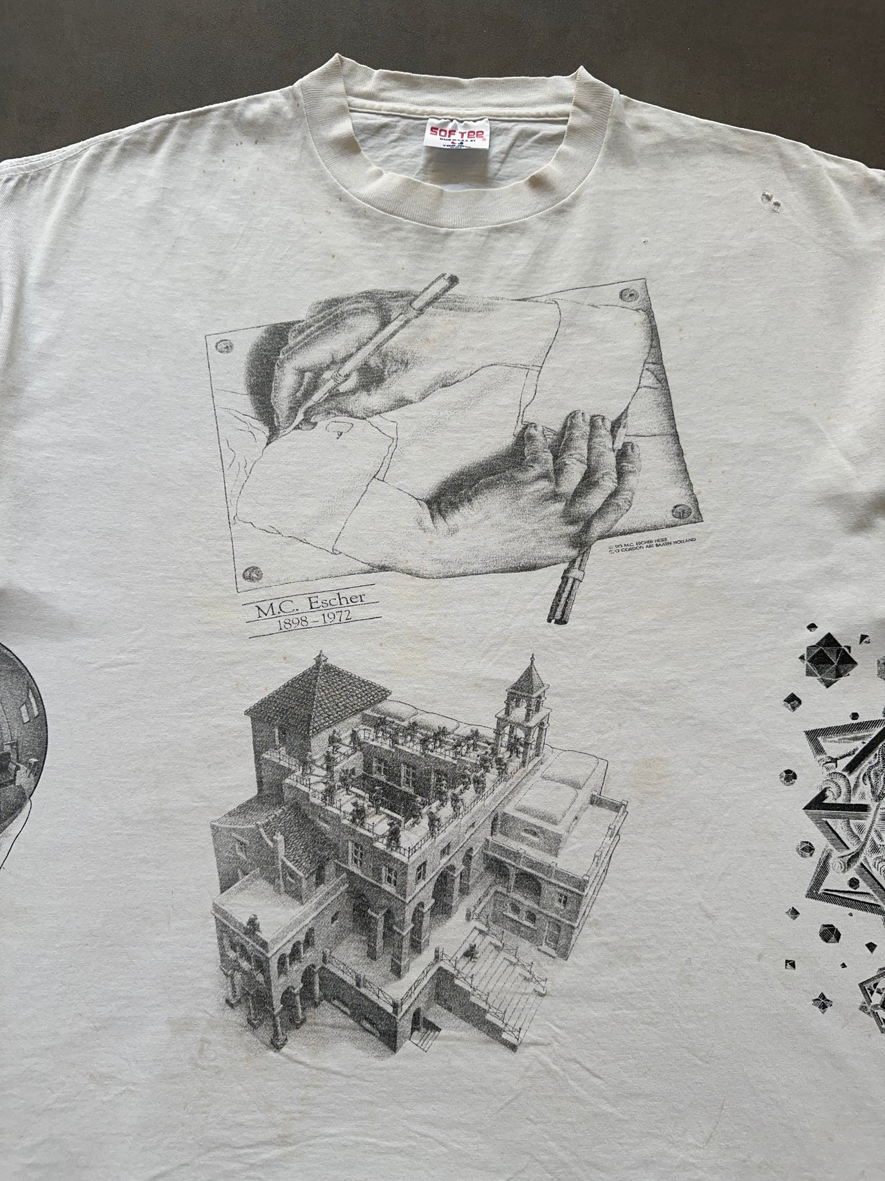1990s MC ESCHER TEE (xxl)