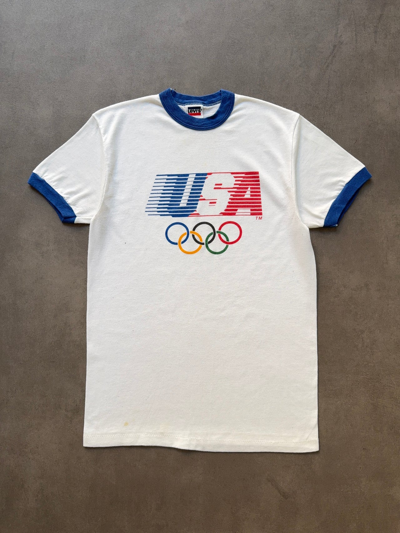 1980s USA Olympics Levi’s ringer tee (M)