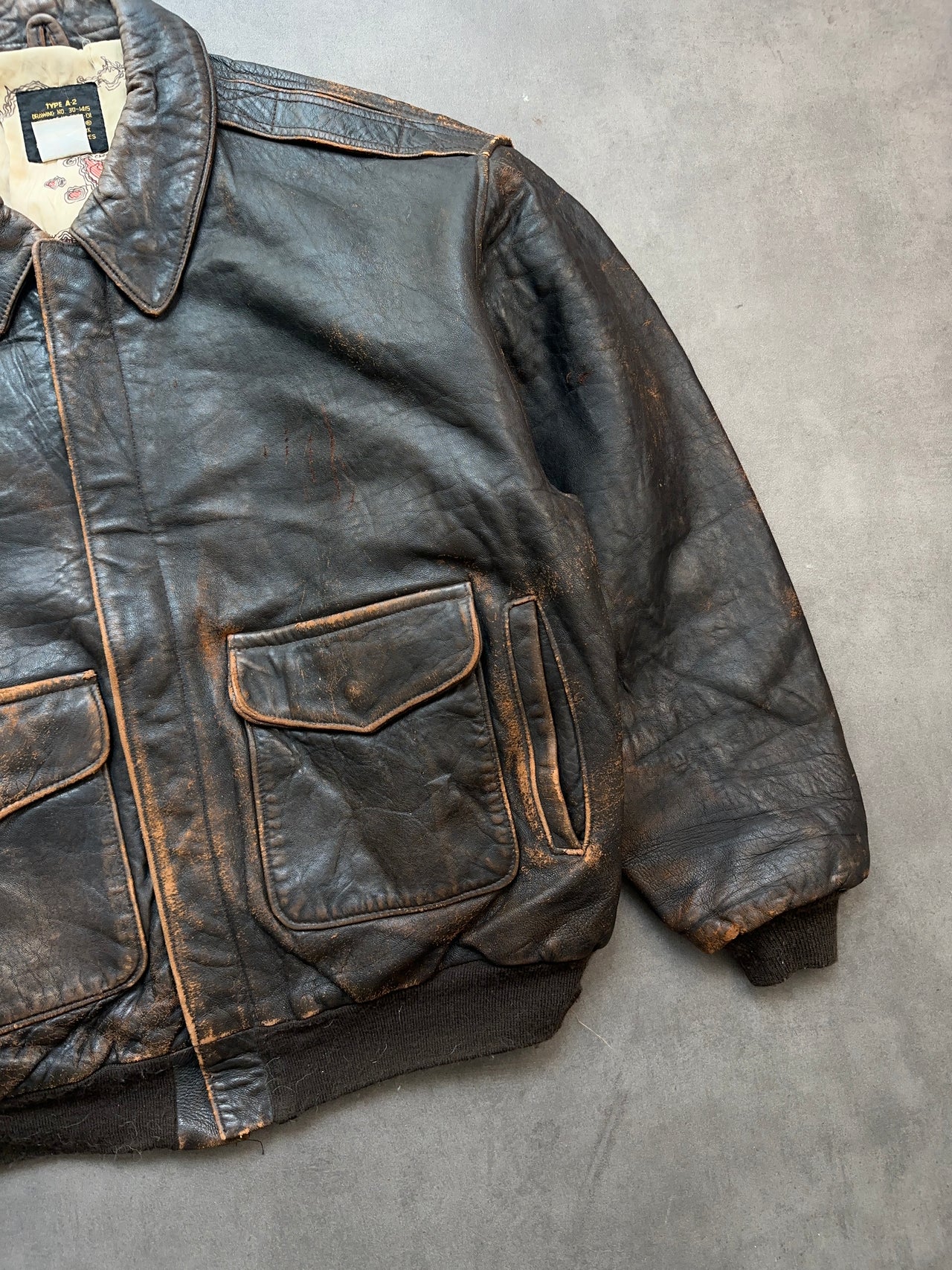 1990s Avirex A-2 Jacket (L)