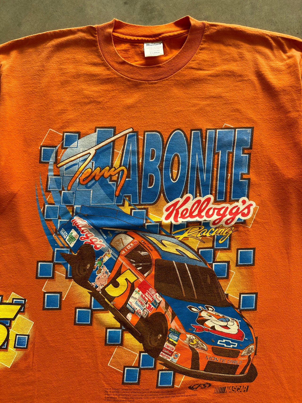 1990s Kellog's Racing tee (XL)