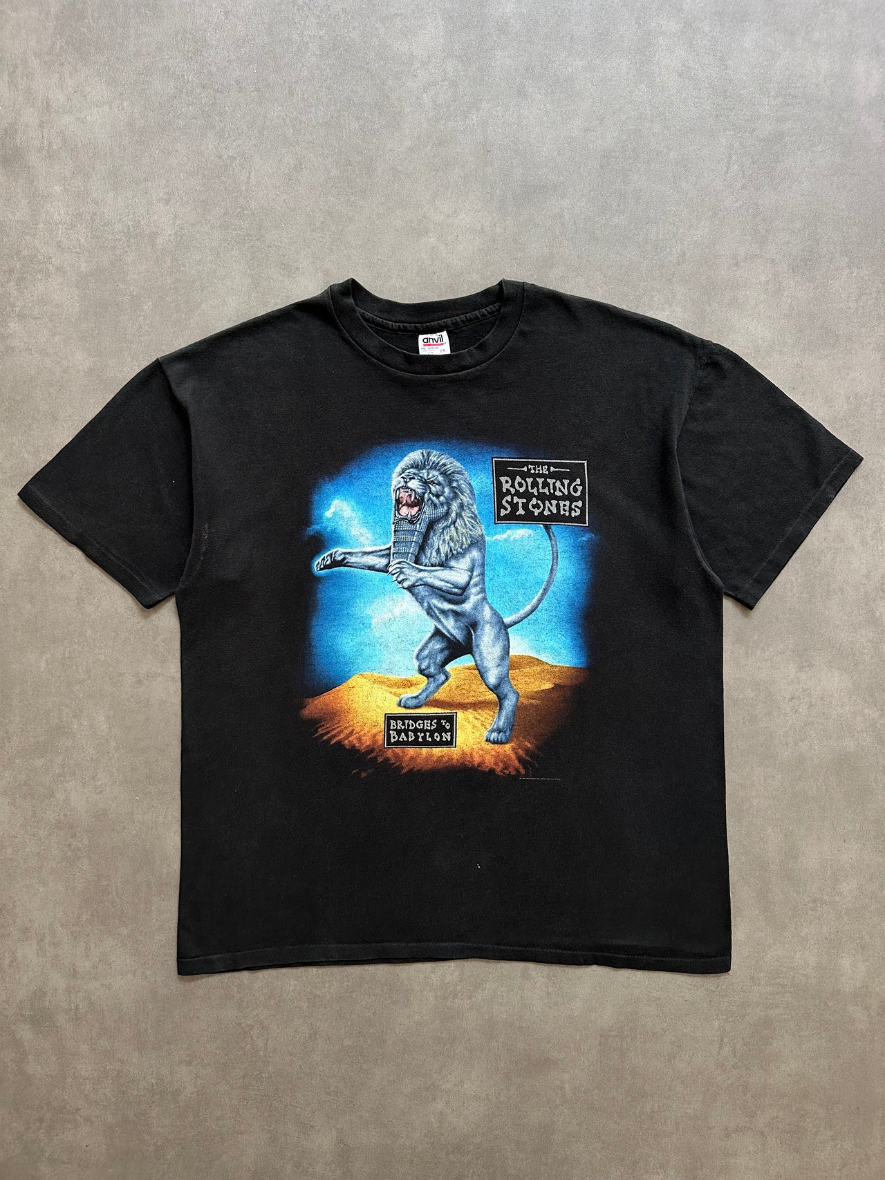 1990s The Rolling Stones Bridges to Babylon tee (XXL)