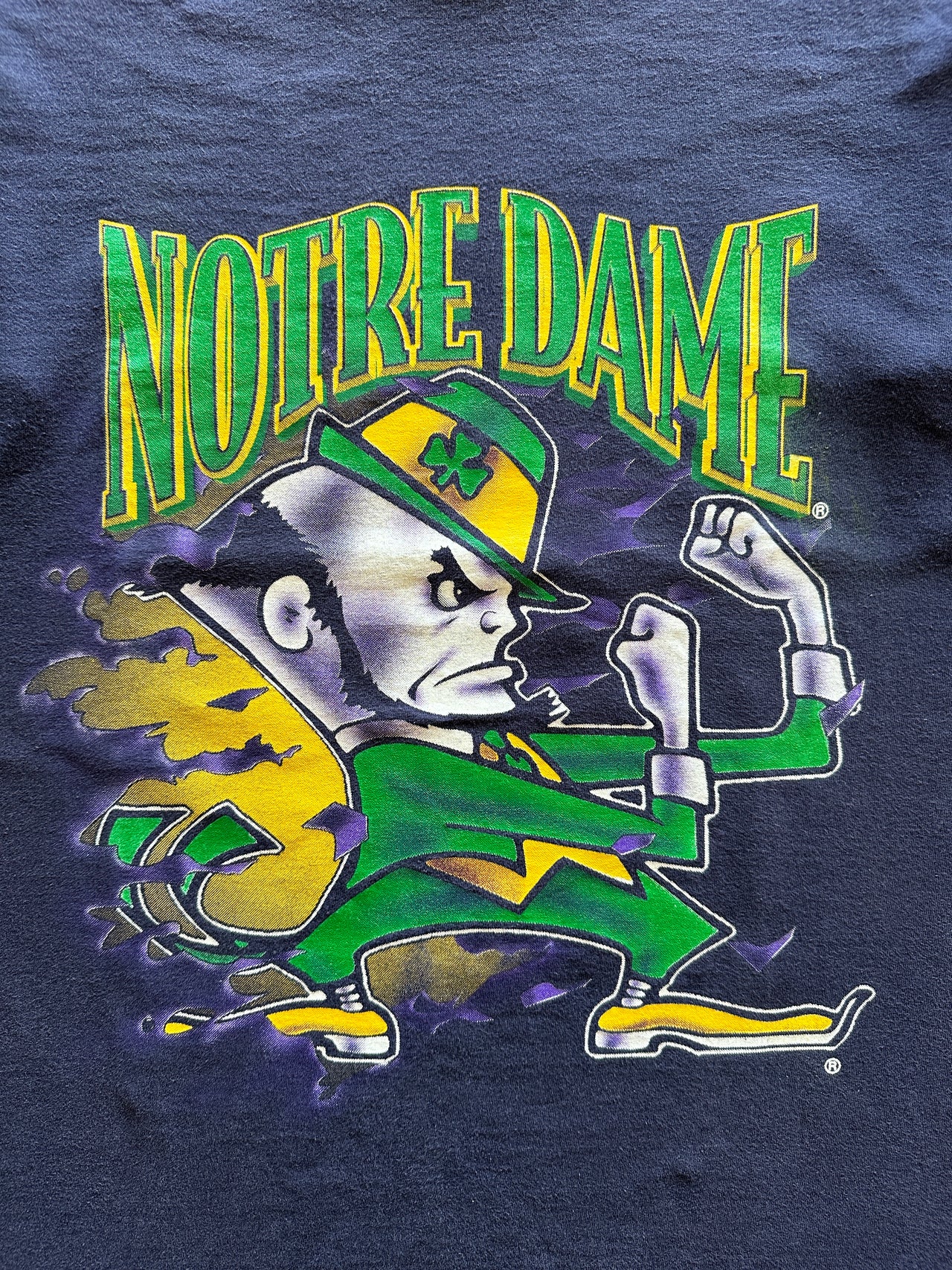 1990s Notre Dame Fighting Irish tee (M)