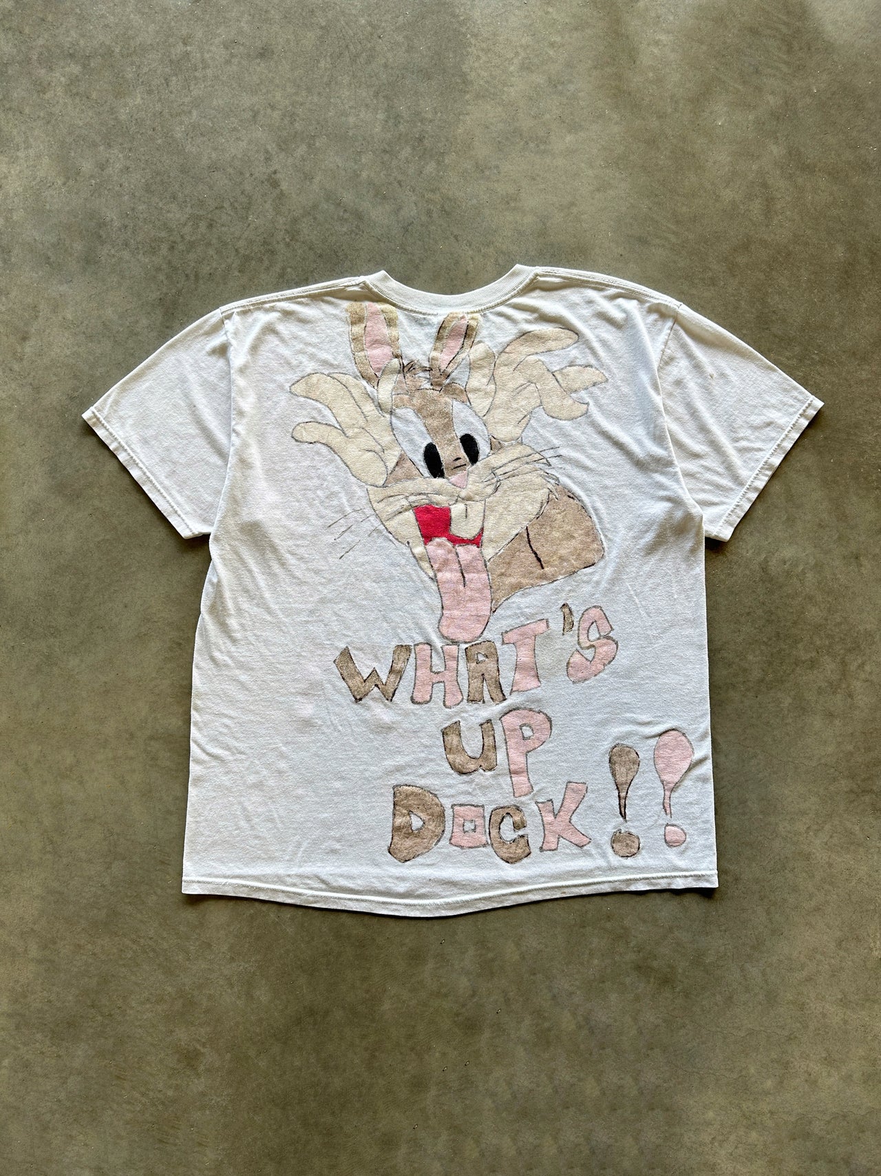 Hand Made Bugs Bunny - Lola tee (XL)