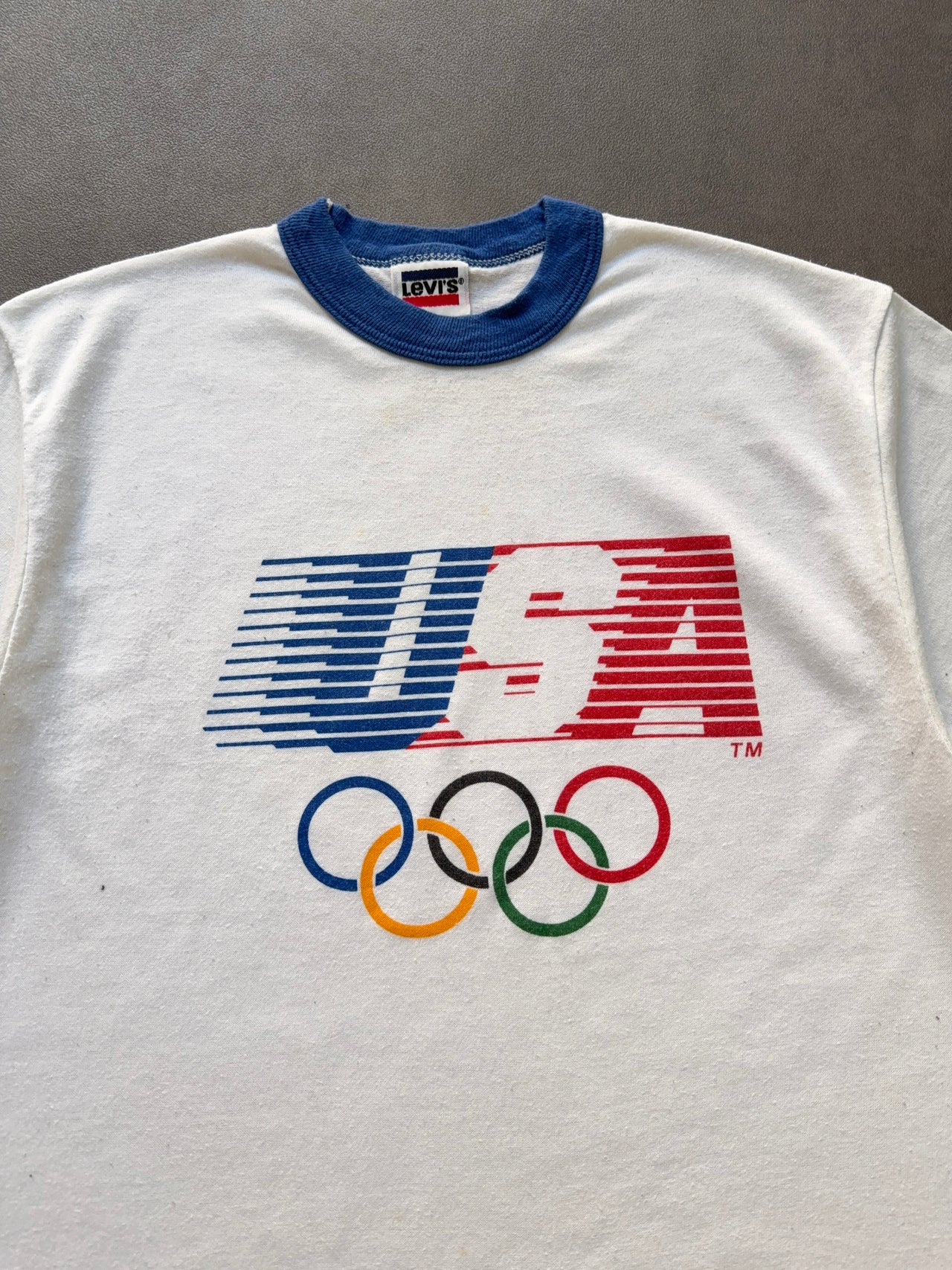 1980s USA Olympics Levi’s ringer tee (M)