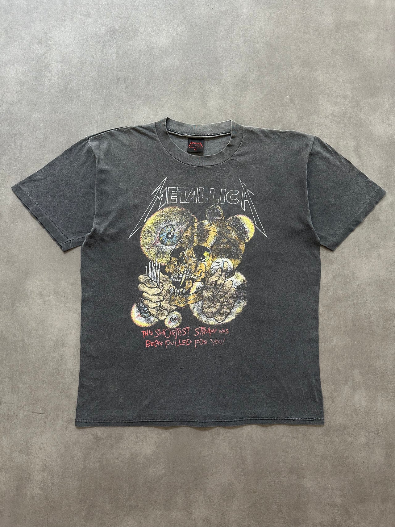 1980S METALLICA TEE (xl)