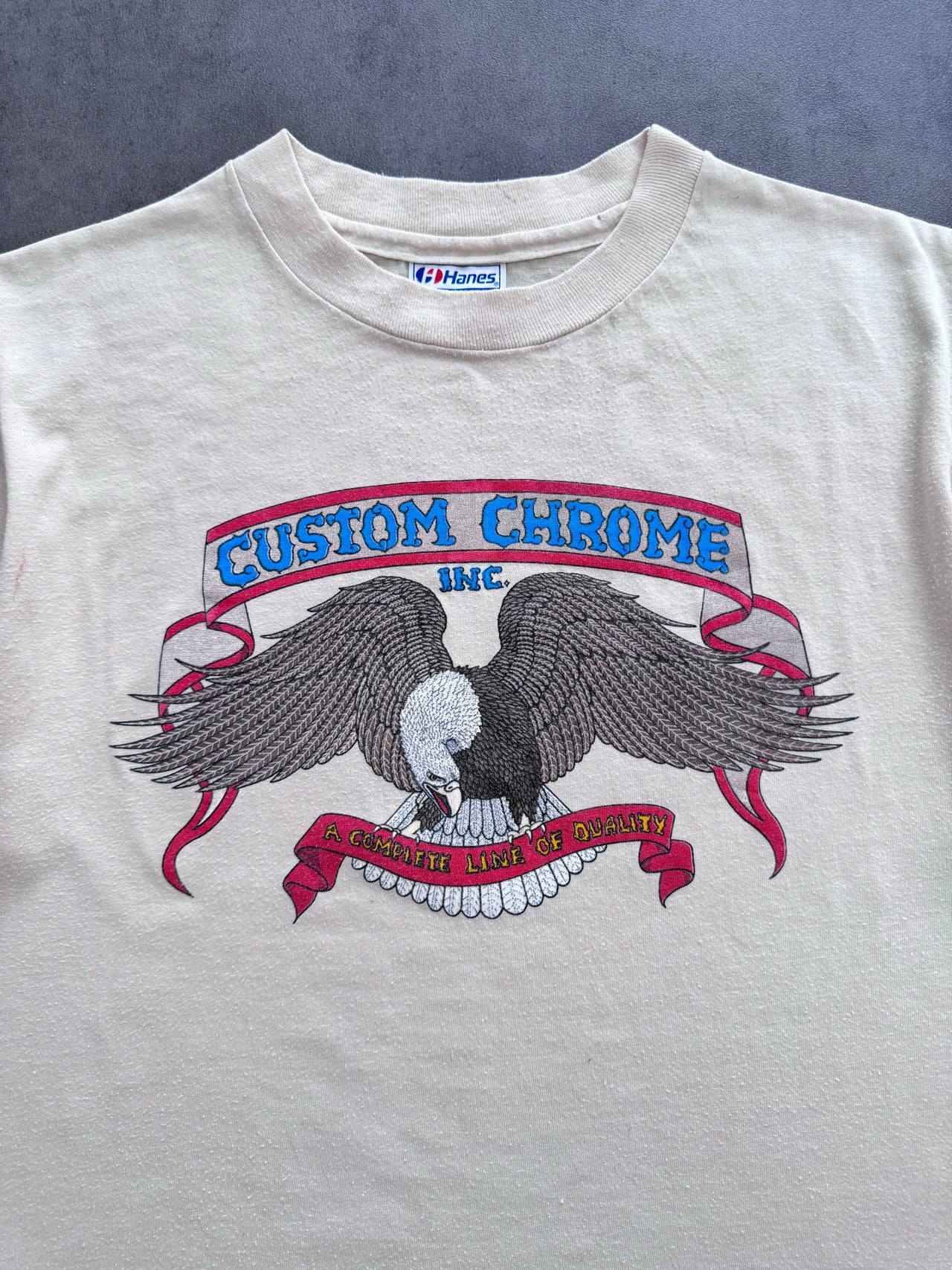 1980s Custom Chrome tee (L)