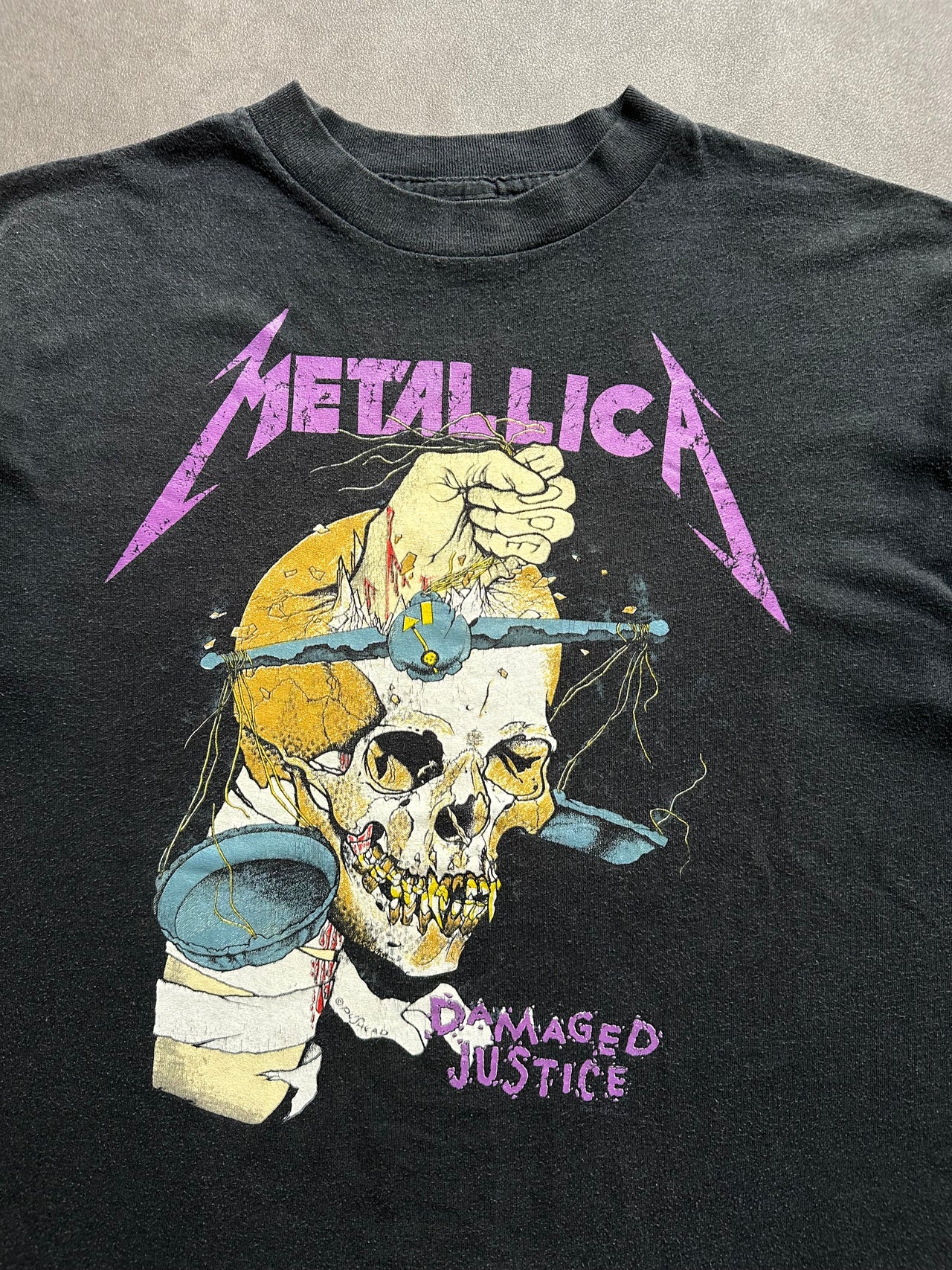 1980s Metallica tour tee (M)