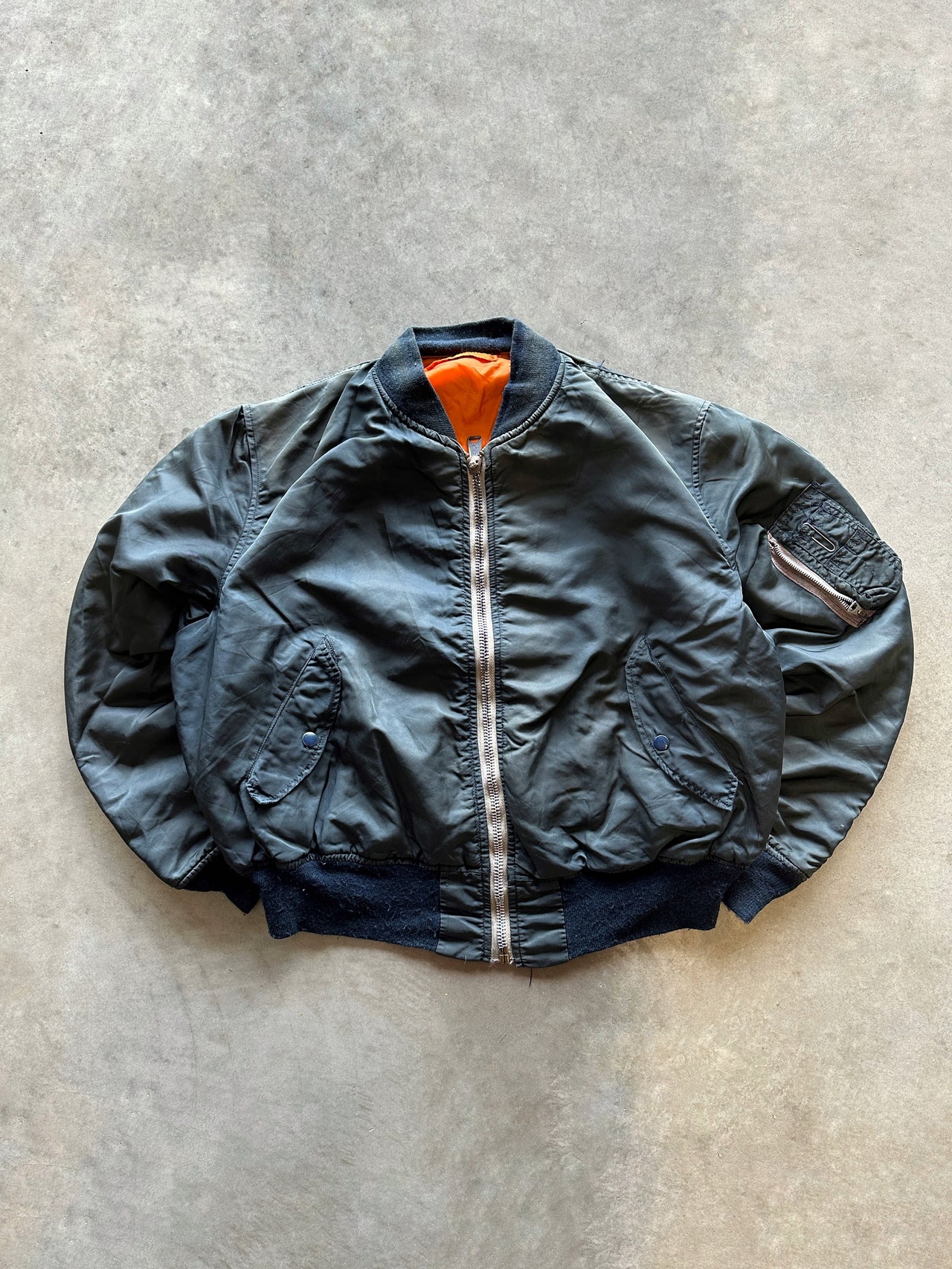 80s MA1 bomber jacket (L)