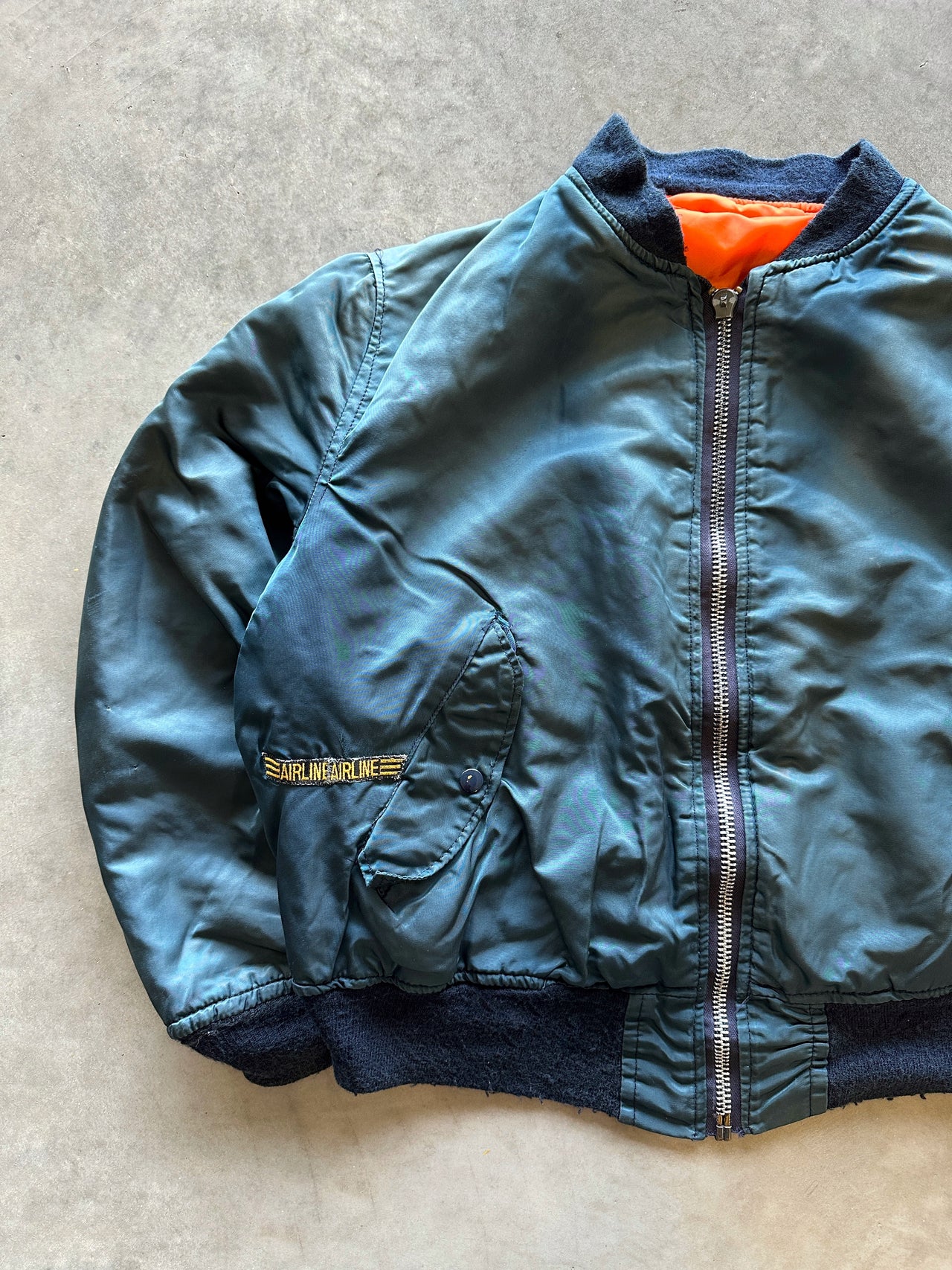 80s MA1 bomber jacket (L)