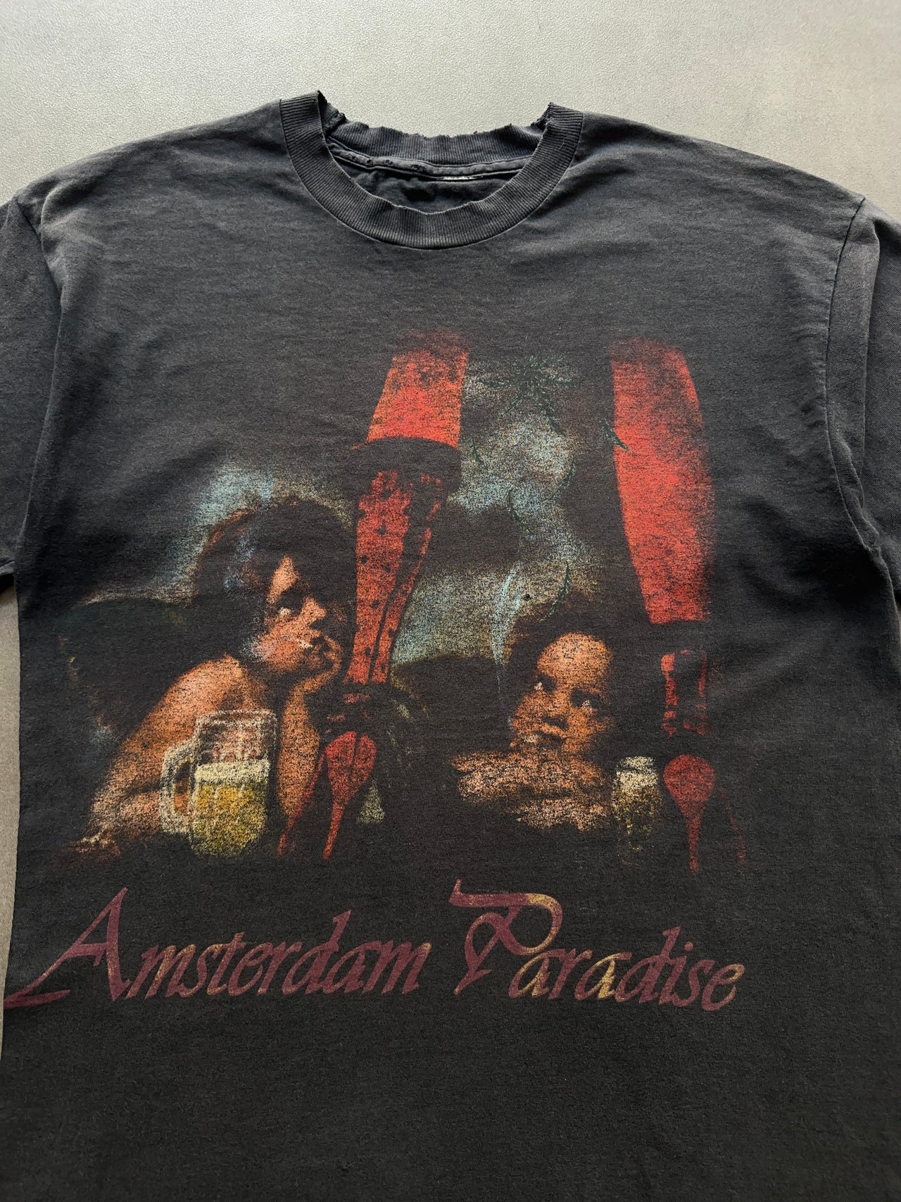 1990s Amsterdam faded tee (M)