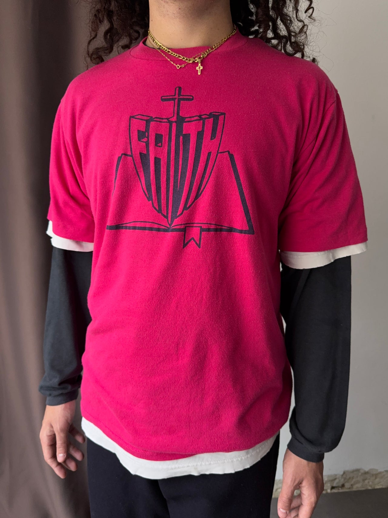 1990s Faith tee (XL)