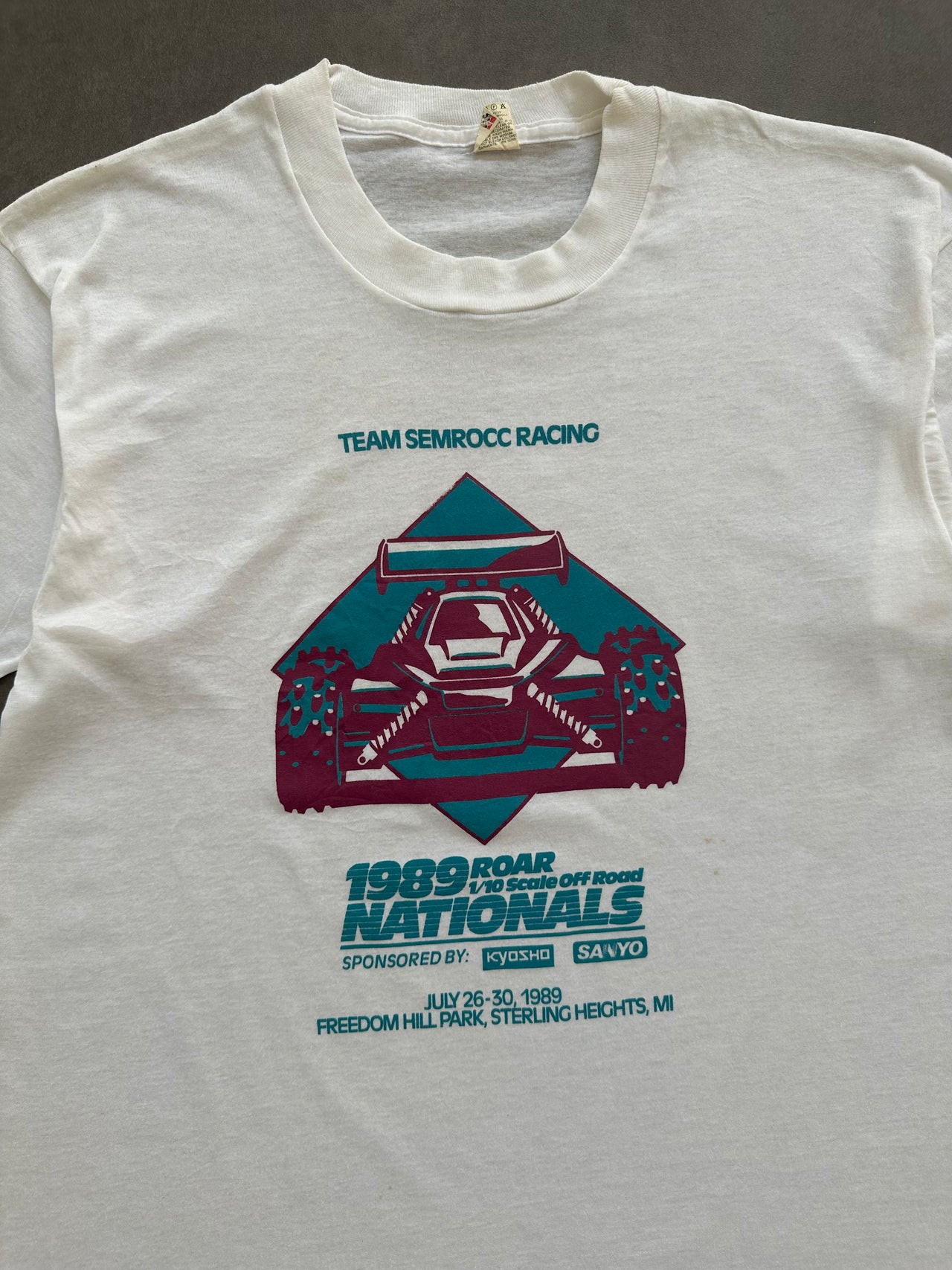 1980s Car Racing tee (XL)