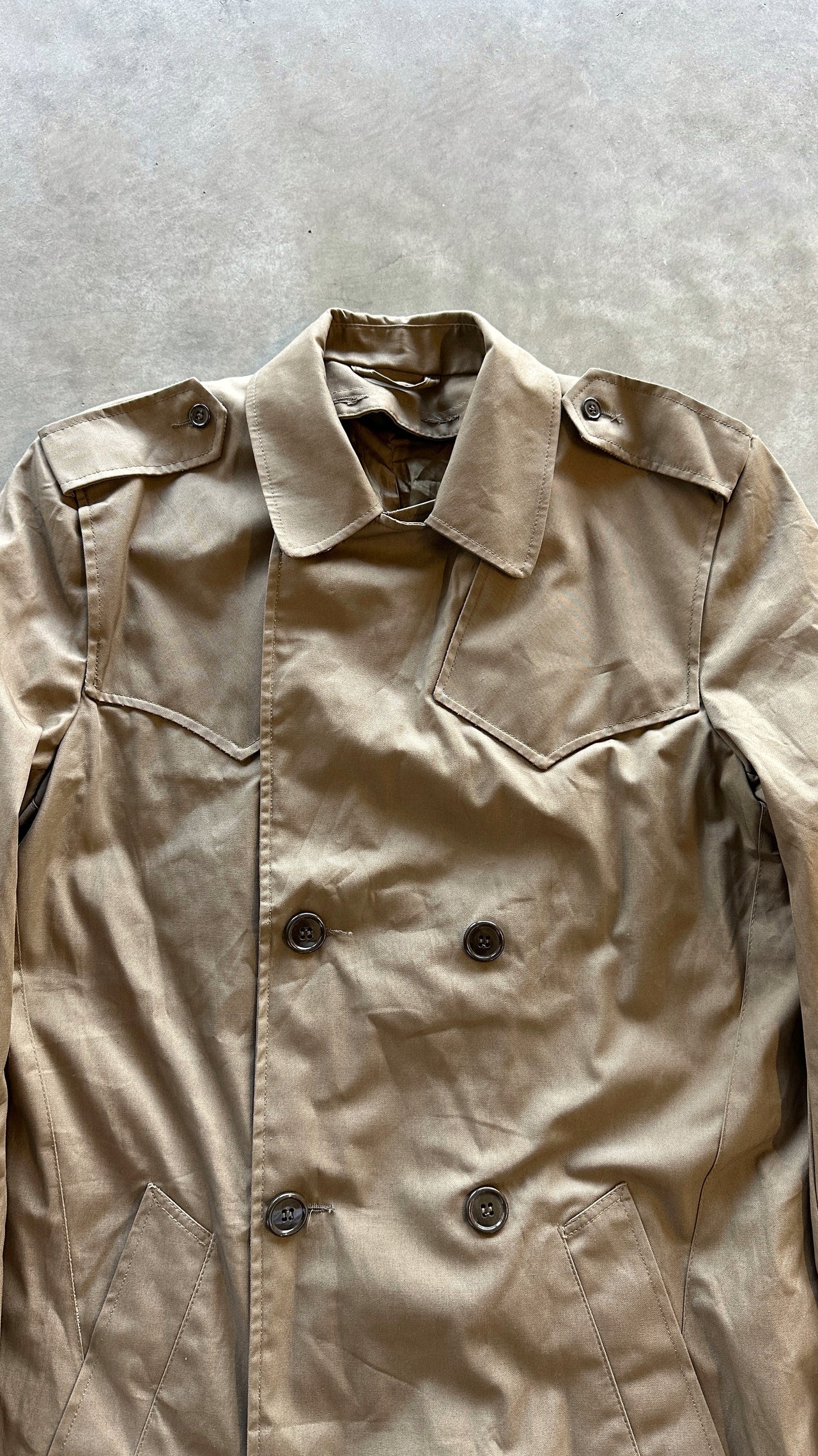 90s Italian army trench (L)