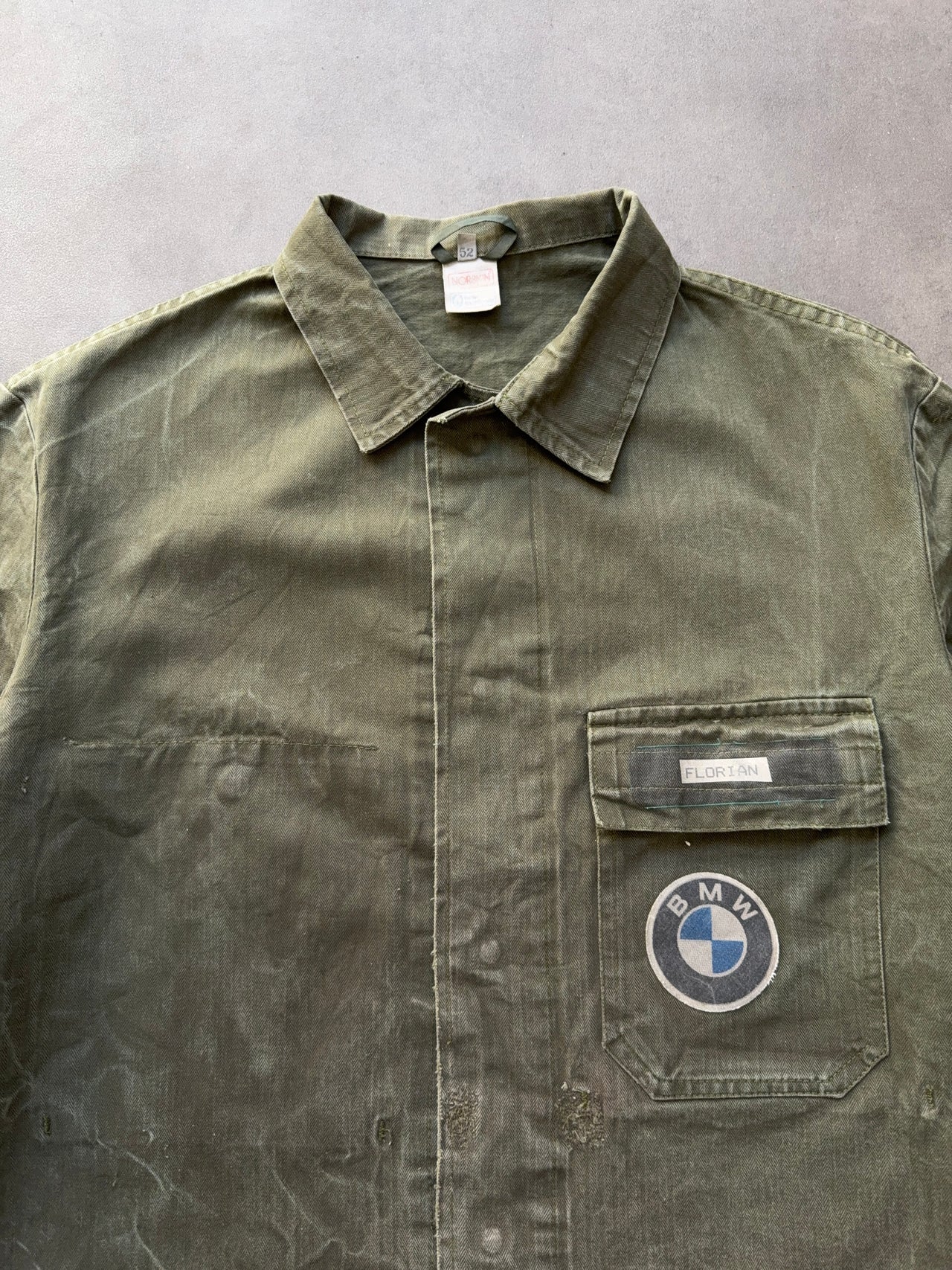 1990s BMW Faded work jacket (L)
