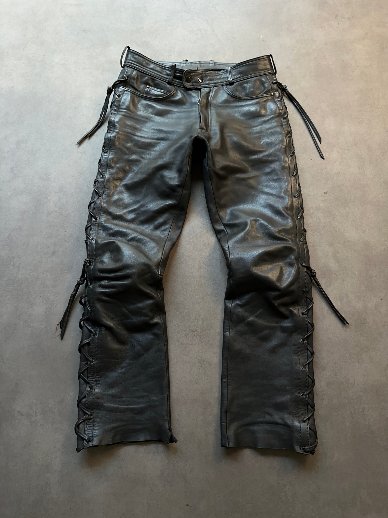 1990s Leather Pant (W34)
