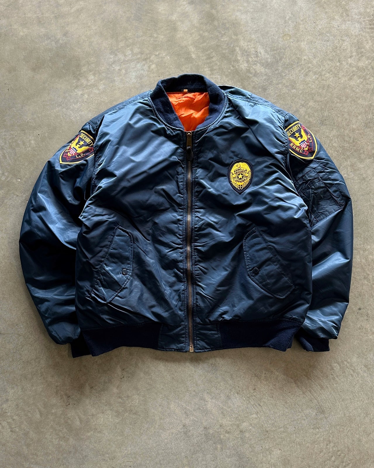 1980s Tennessee police MA1 bomber jacket (XL)