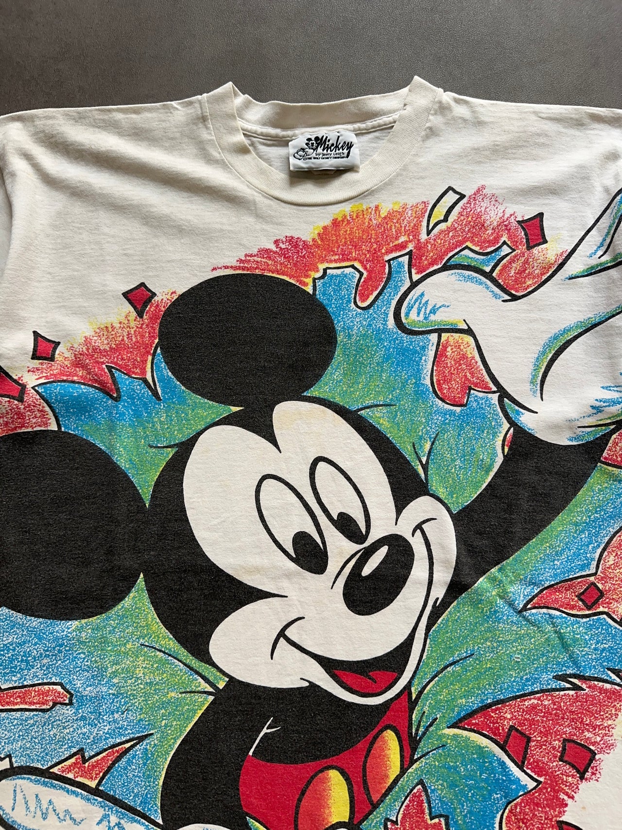 1990s AOP Mickey Mouse tee (XL)