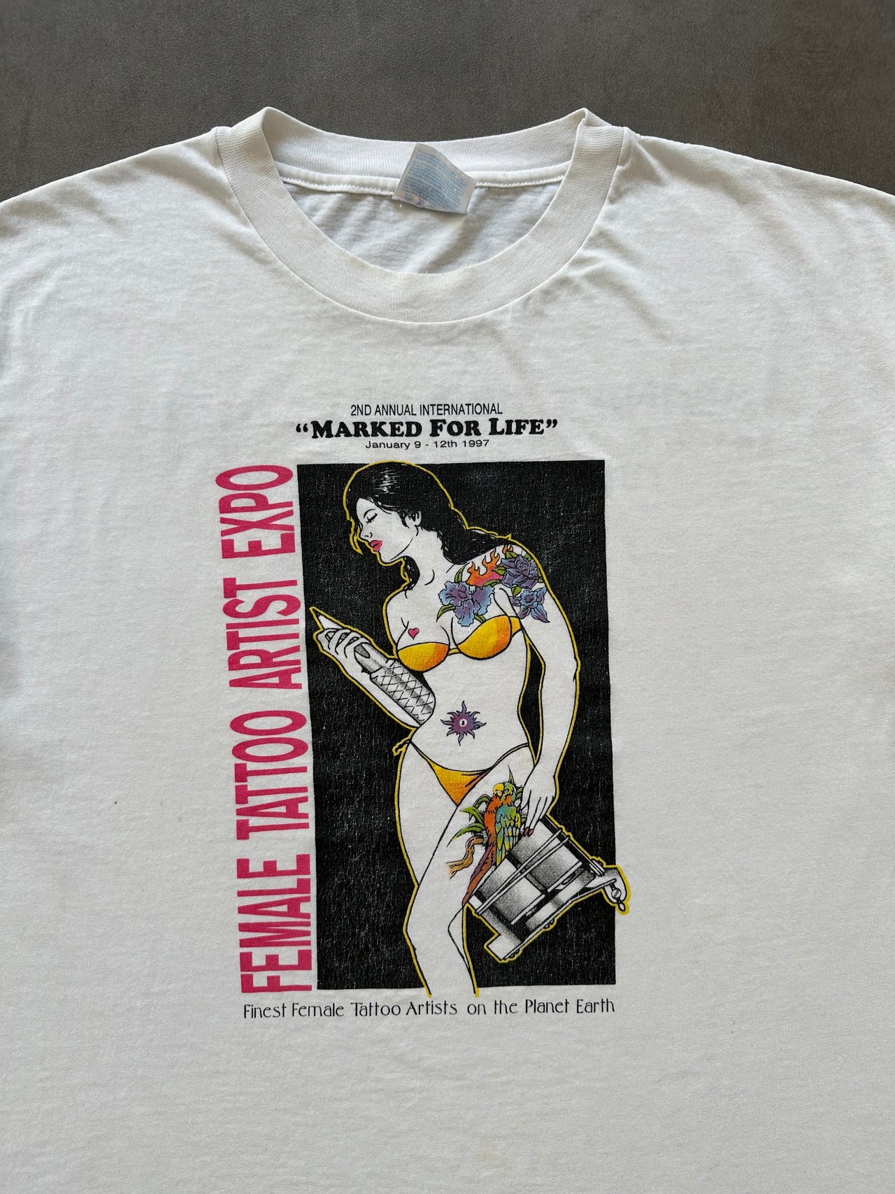 1990s Female Tattoo tee (XL)