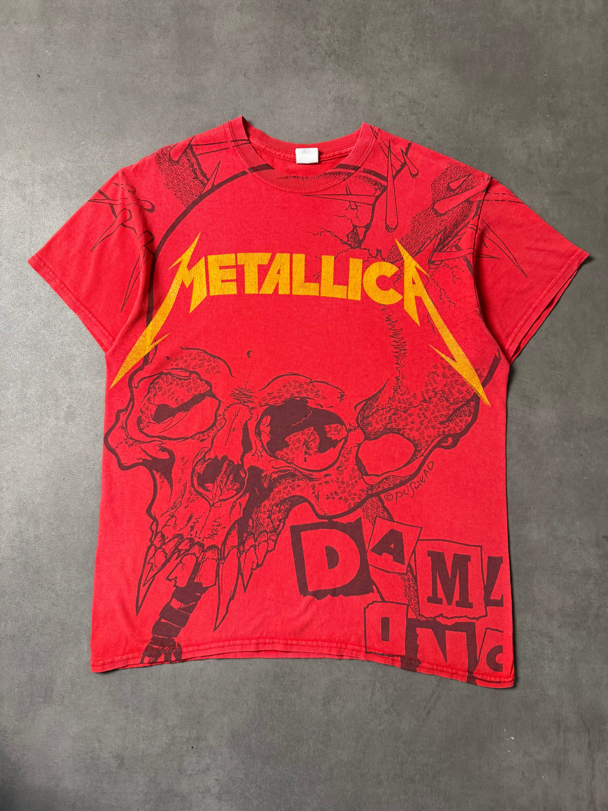 2000s Metallica AOP tee (M)