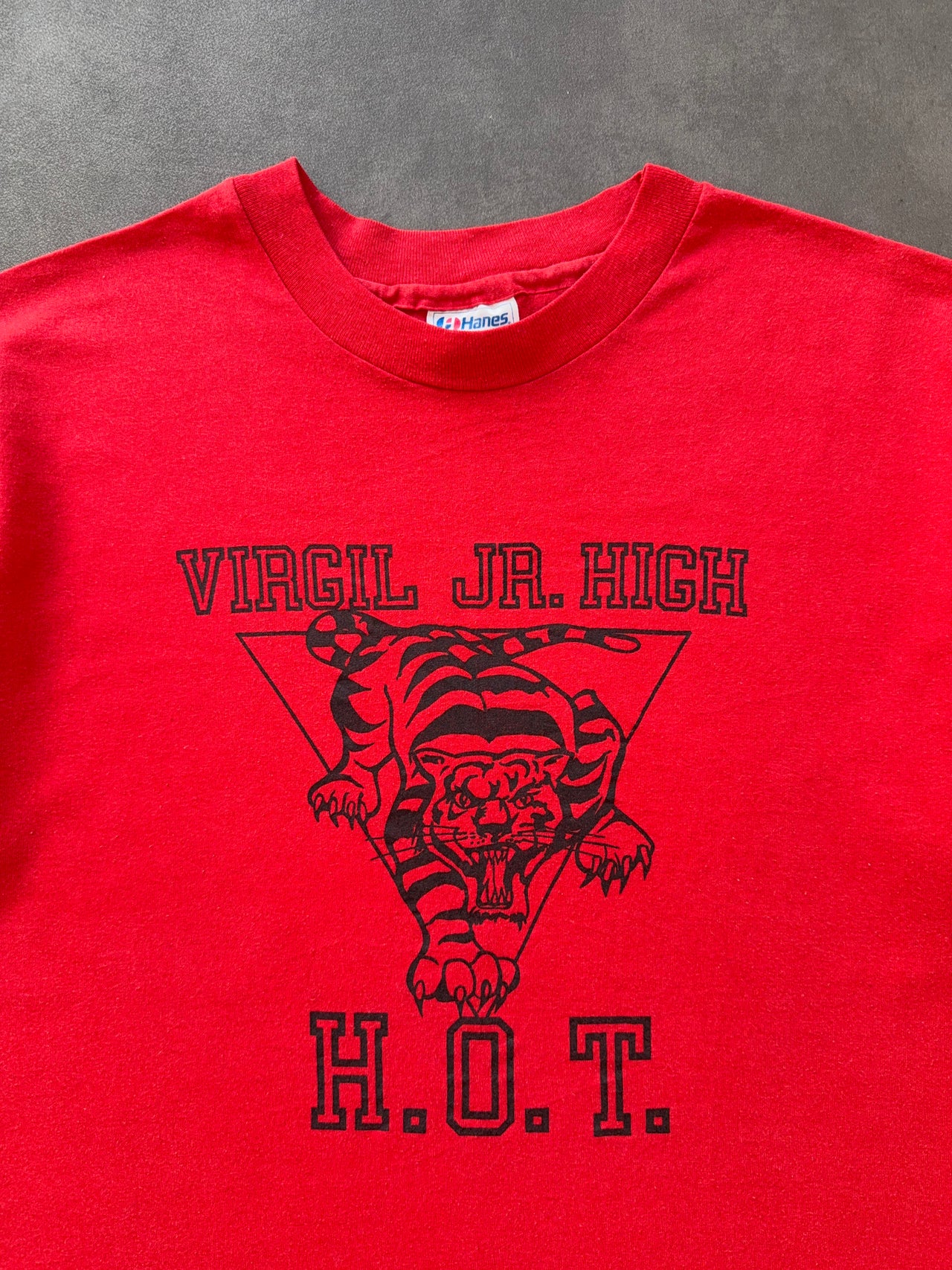 1990s Virgil JR High School tee (L)