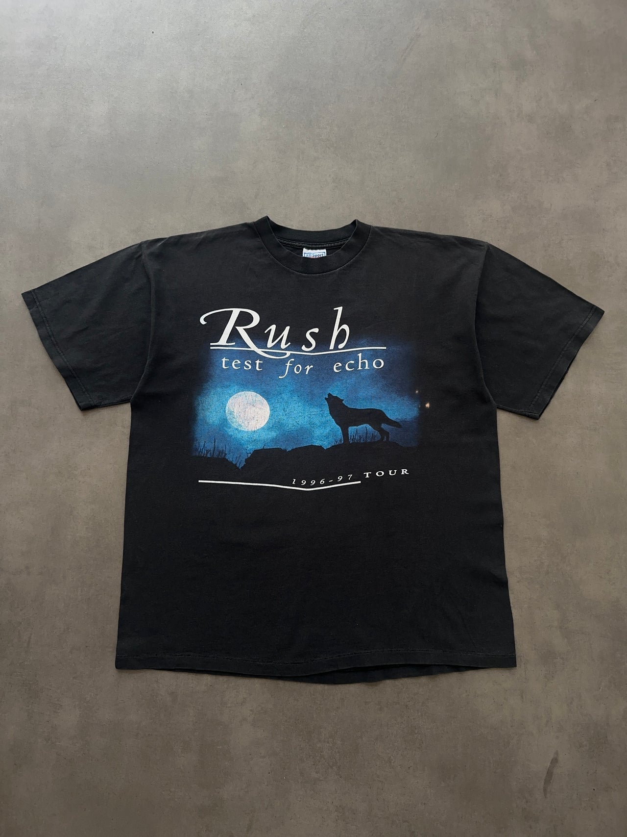 1990s Rush - test for echo tee (XL)