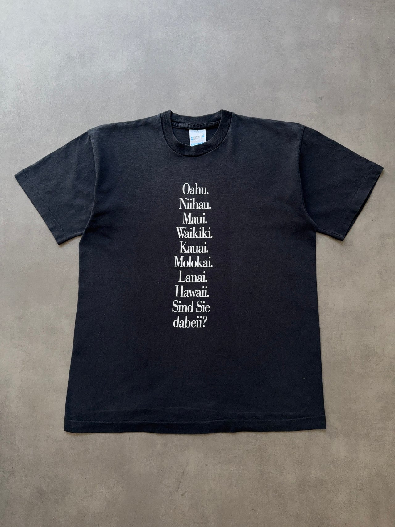 1990s United Airlines faded tee (L)