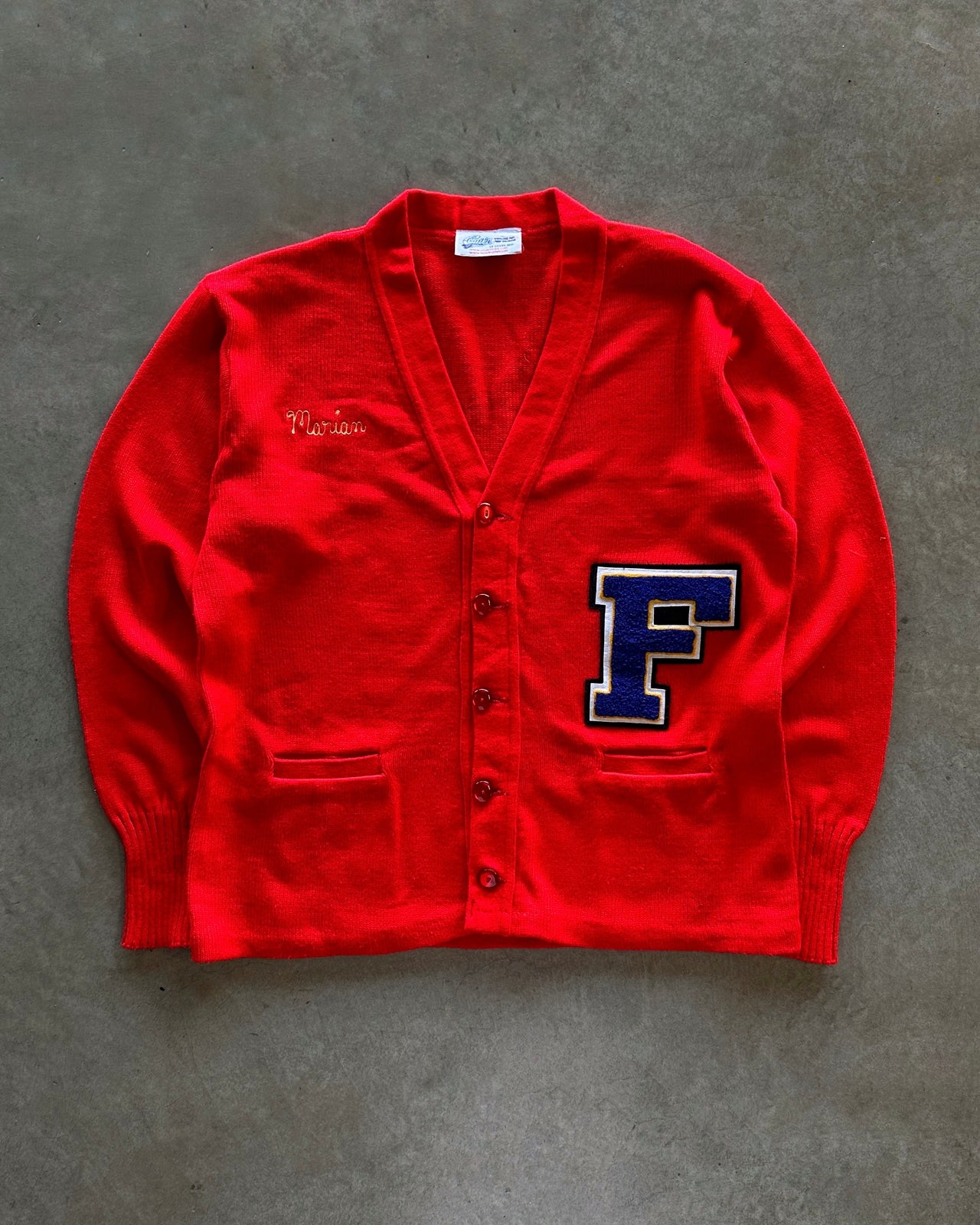 1990s Letterman cardigan (XL)