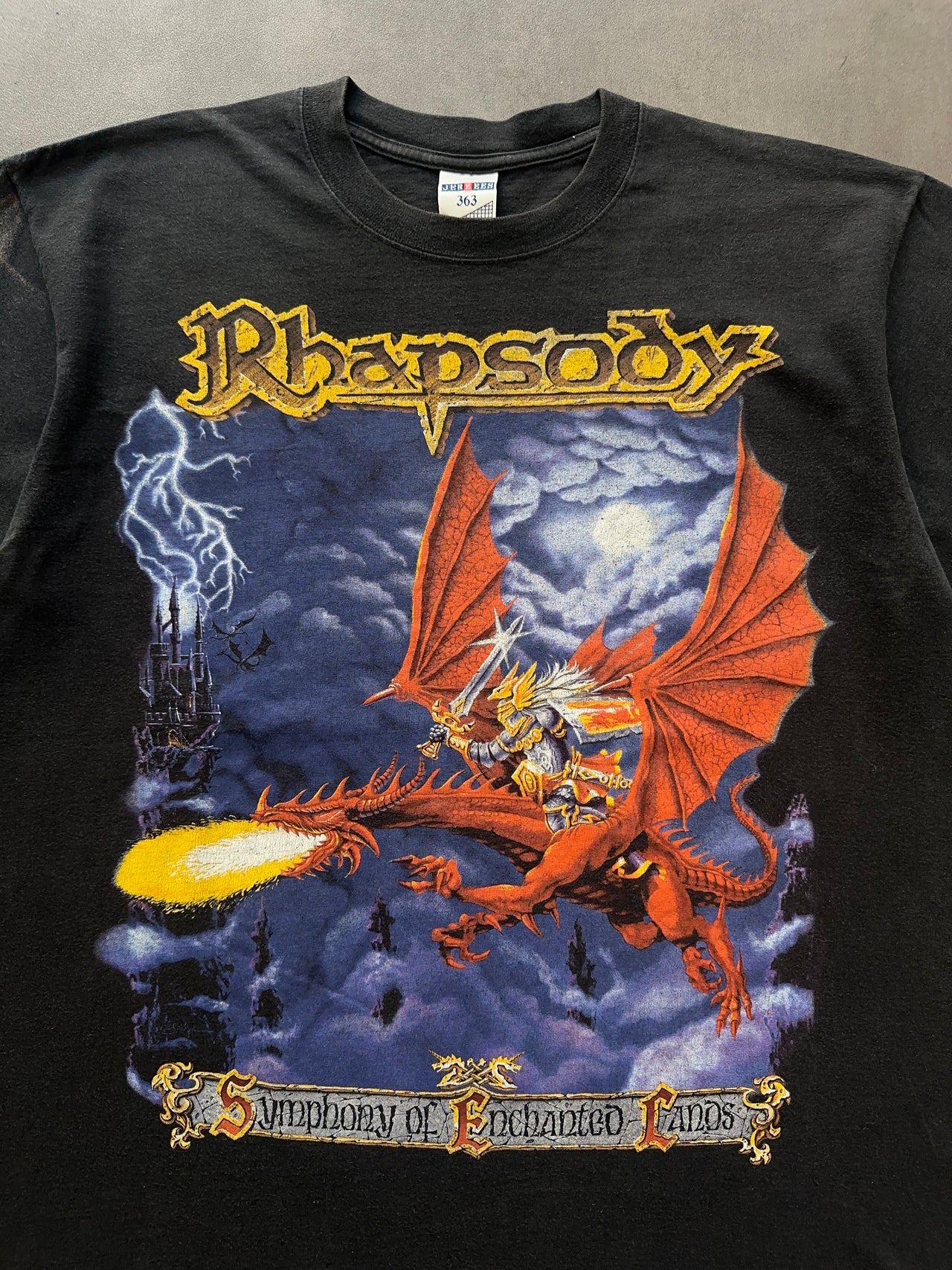 1990s Rhapsody of fire tee (L)