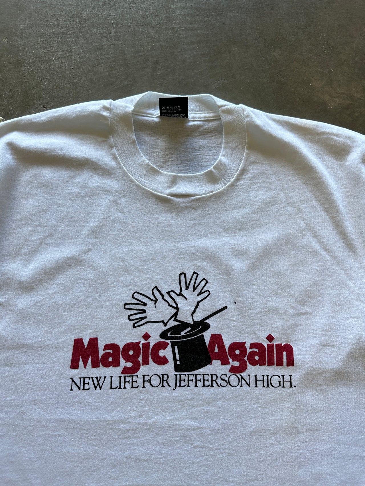 1990s Graphic MAGIC AGAIN tee (XXL)