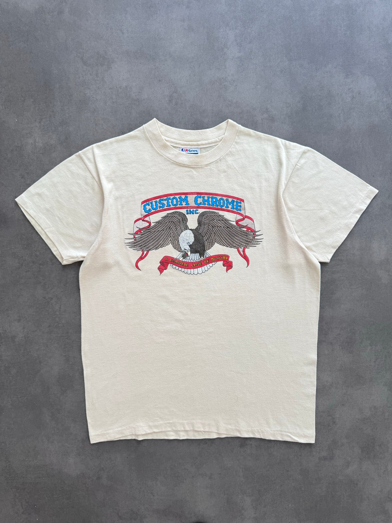 1980s Custom Chrome tee (L)