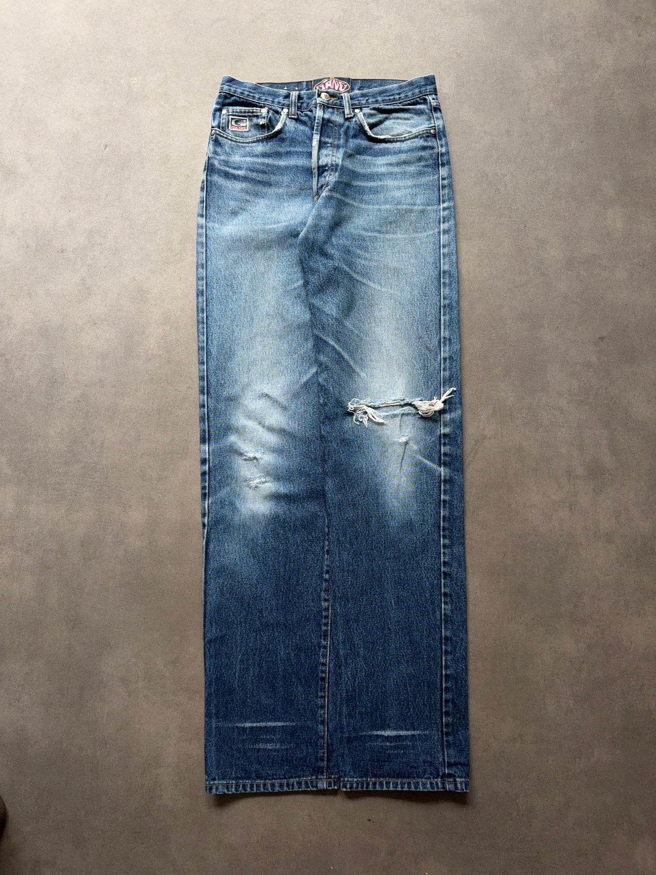 2000s Faded denim W32 L34