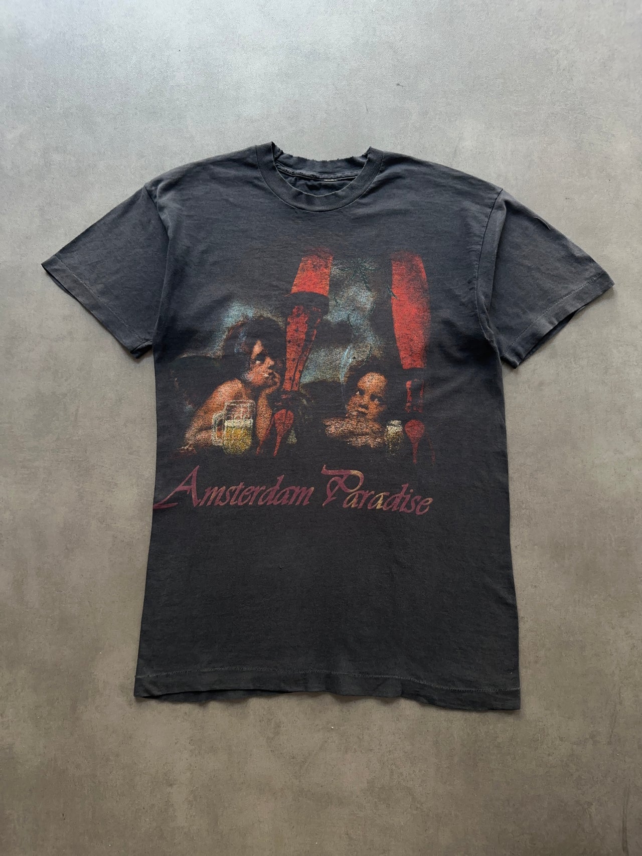 1990s Amsterdam faded tee (M)