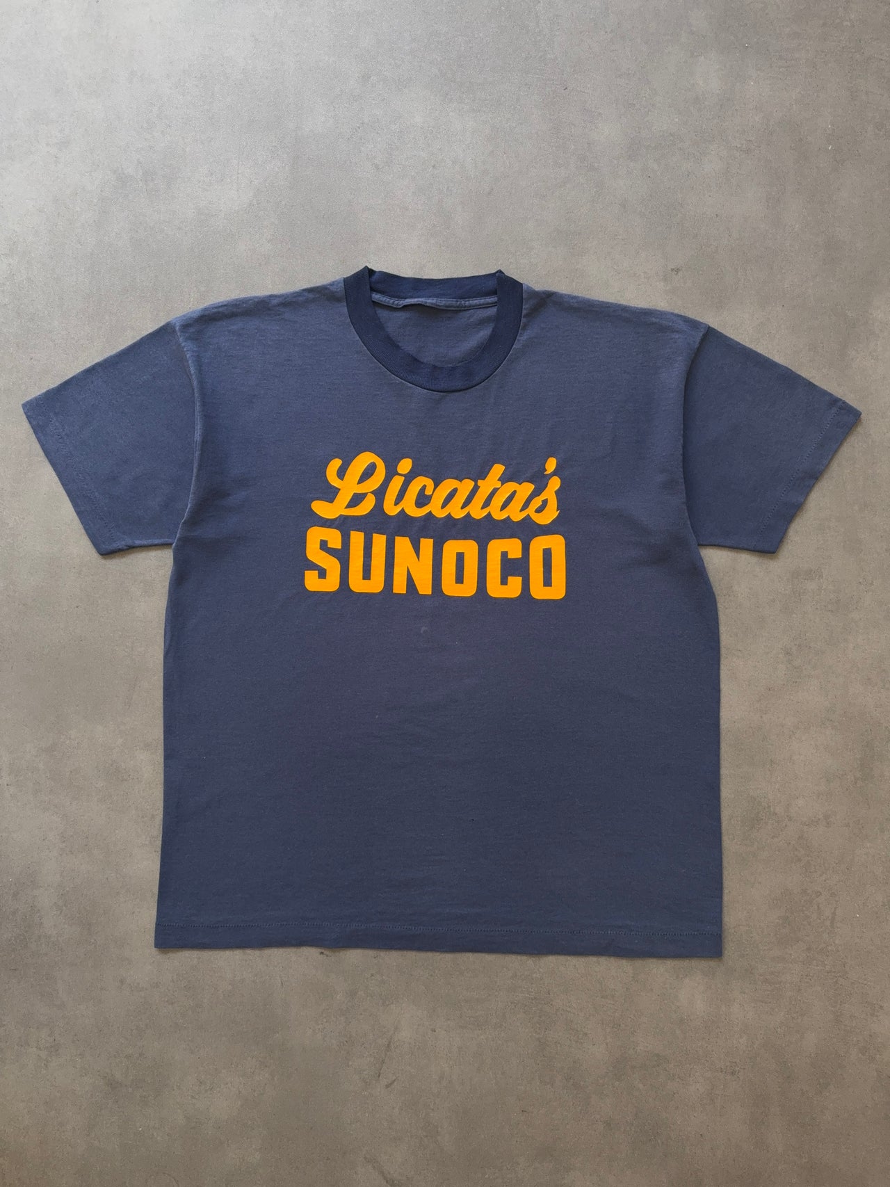 1980s Licata’s Sunoco faded tee (L)