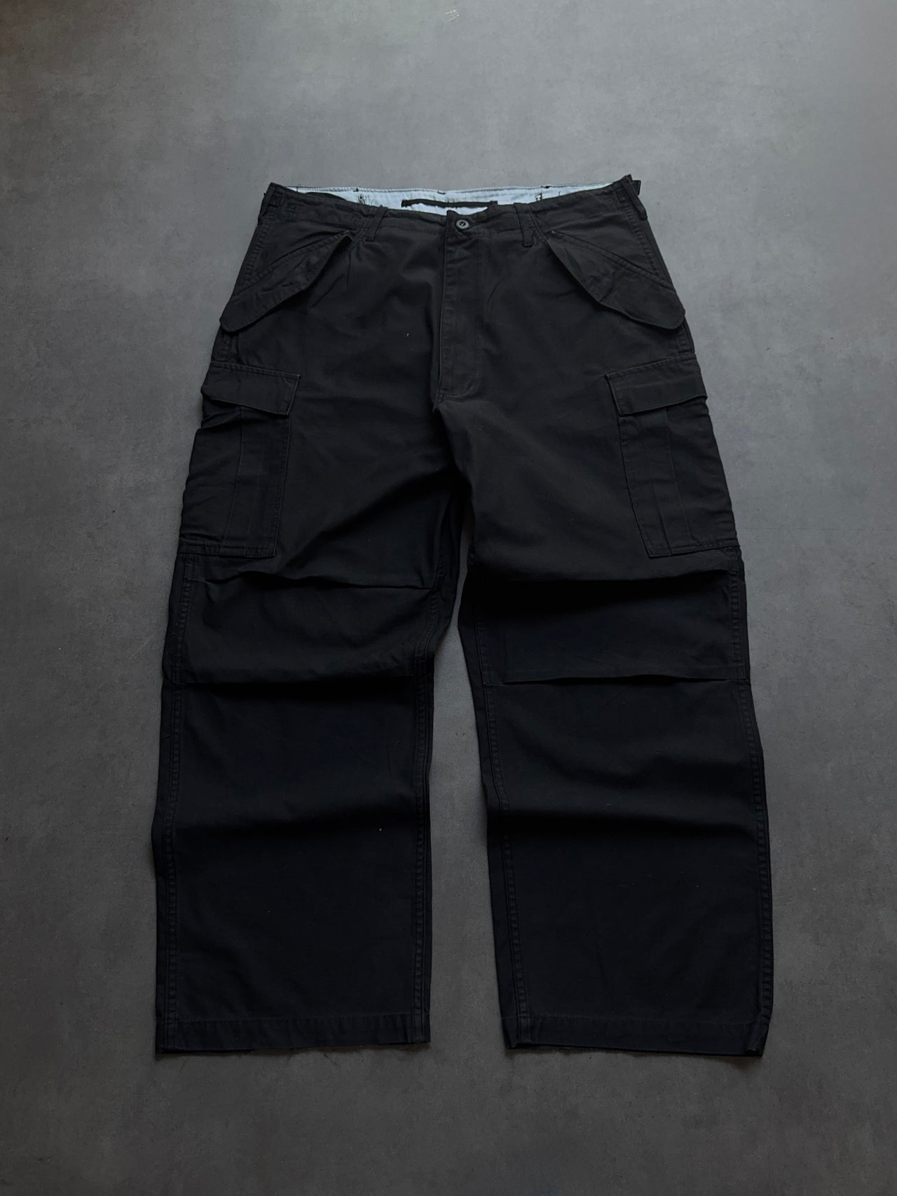 1990s M-51 black cargo pants (L)