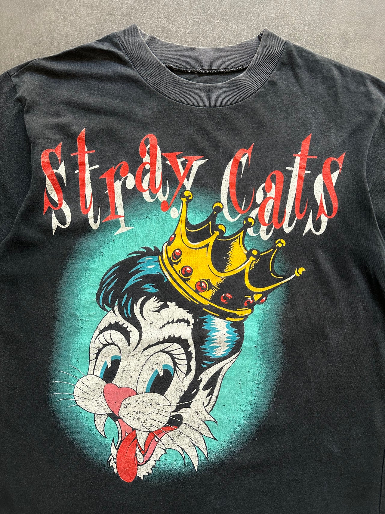 1990s Stray Cats tee (M)