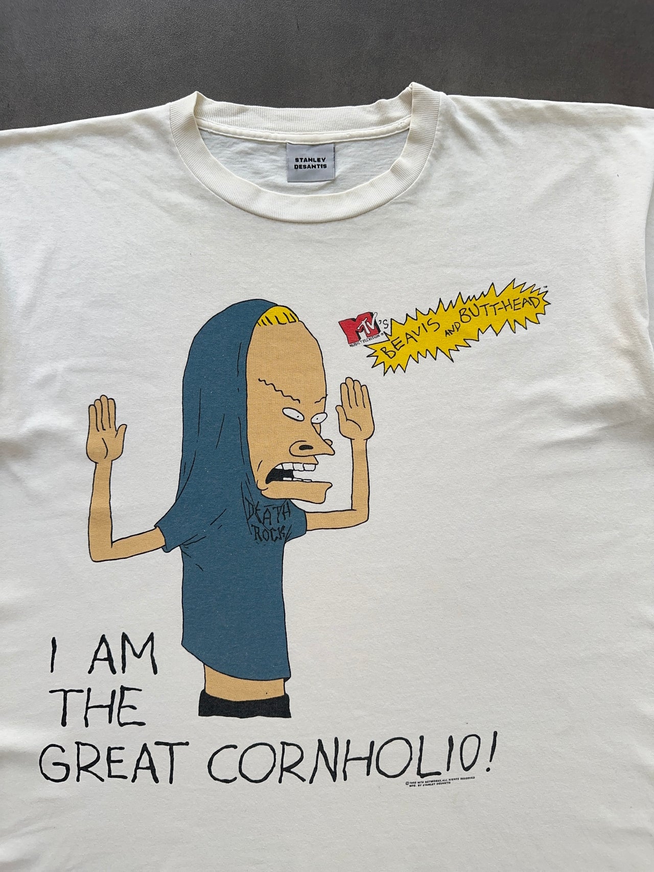 1990s Beavis and butthead - Stanley desantis tee (XL)