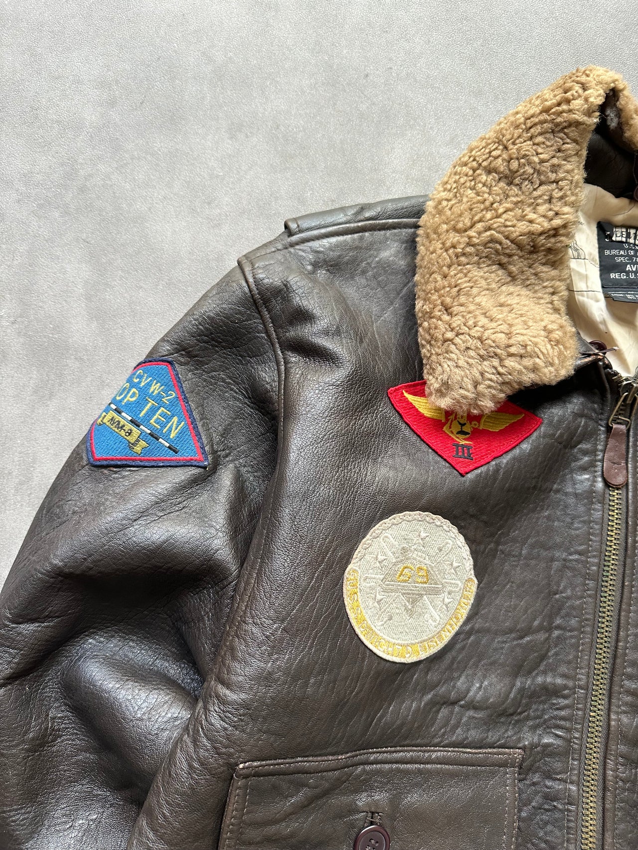 1990s Avirex G1 Leather jacket (L)