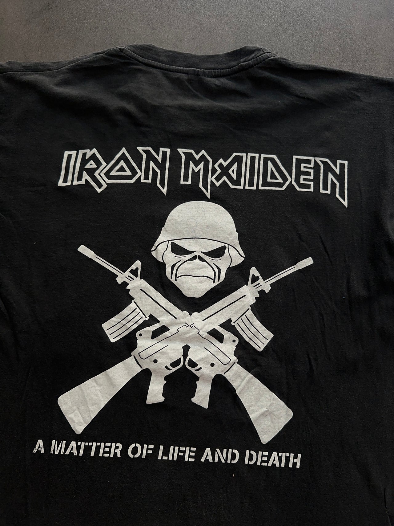 2000s Iron Maiden a matter of life and death tee (L)