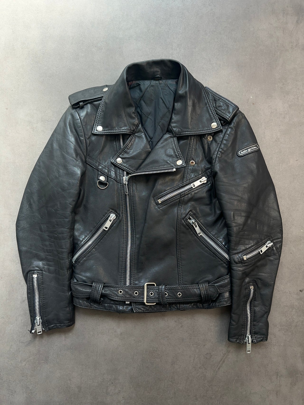 1990s German Leather Jacket (M)